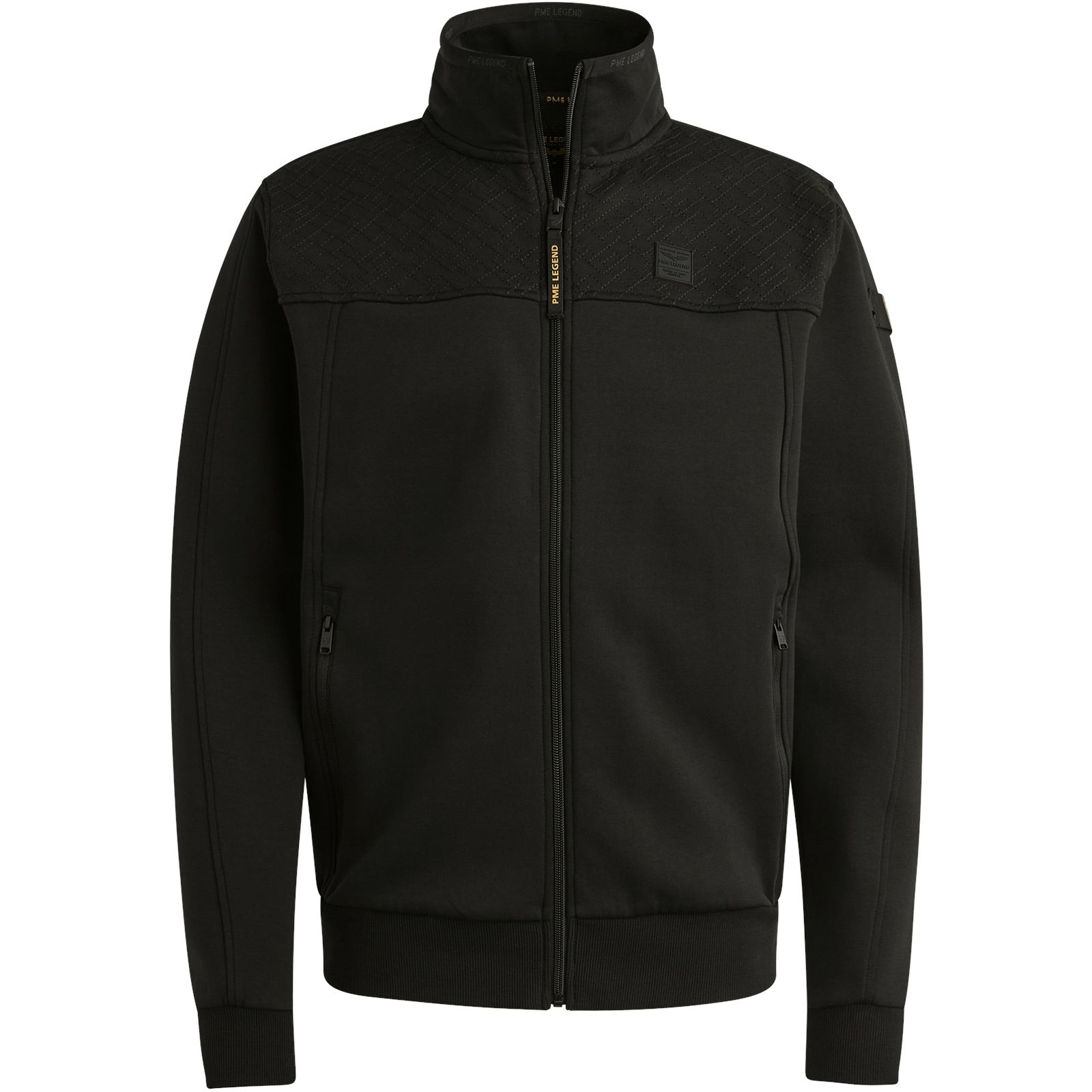 Pme Legend Zip jacket interlock Black 00112248-999