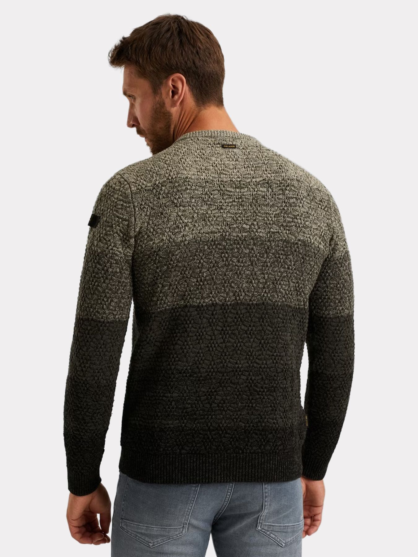 Pme Legend R-neck gradient knit Beluga 2900154566033