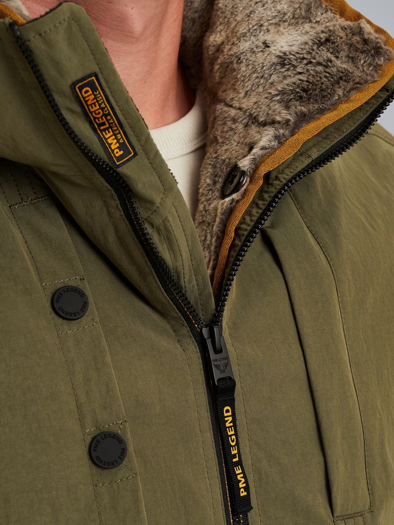 Pme Legend Semi long jacket SNOWPACK Micro ri Dusty Olive 2900161340039