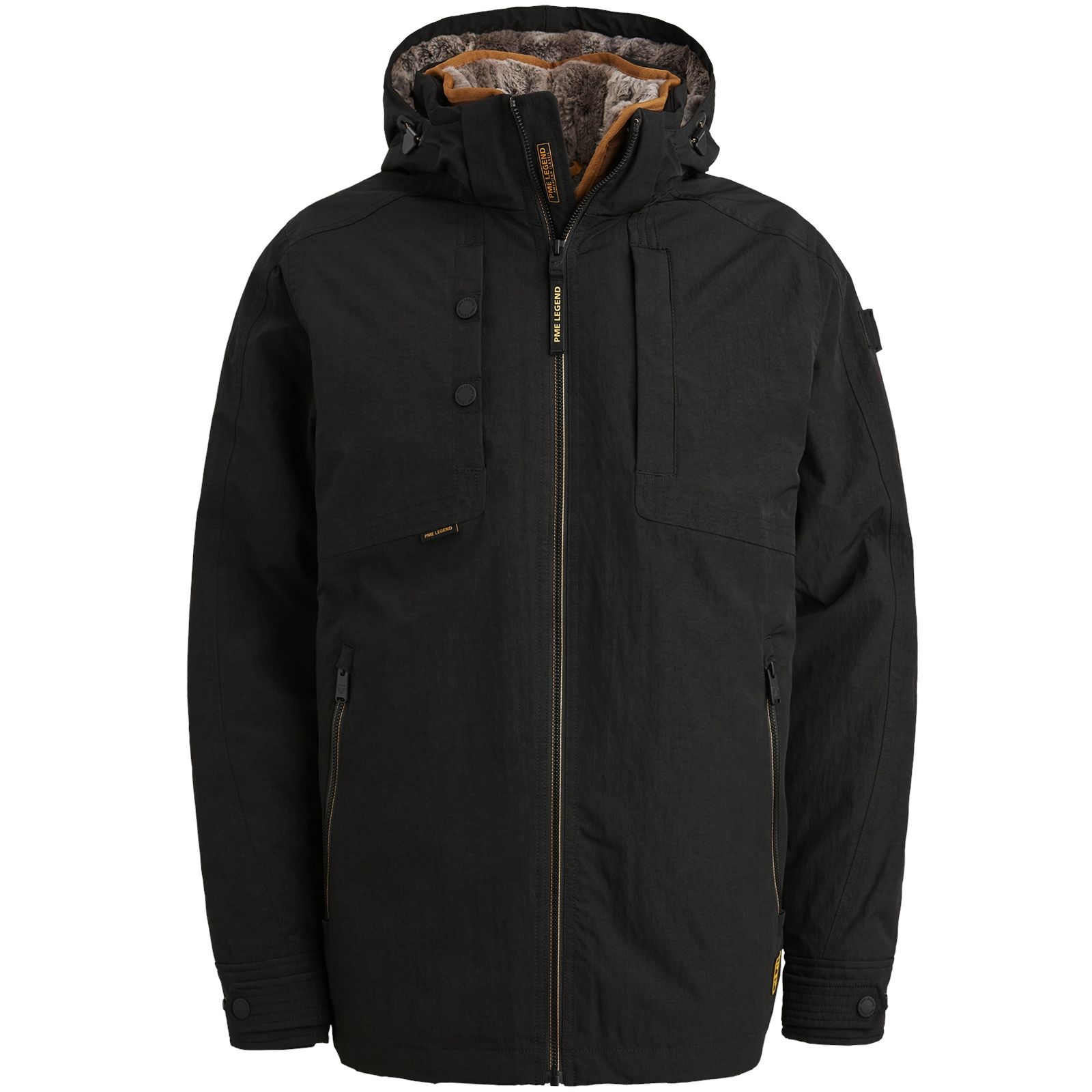 Pme Legend Semi long jacket SNOWPACK Micro ri Black 00112260-999