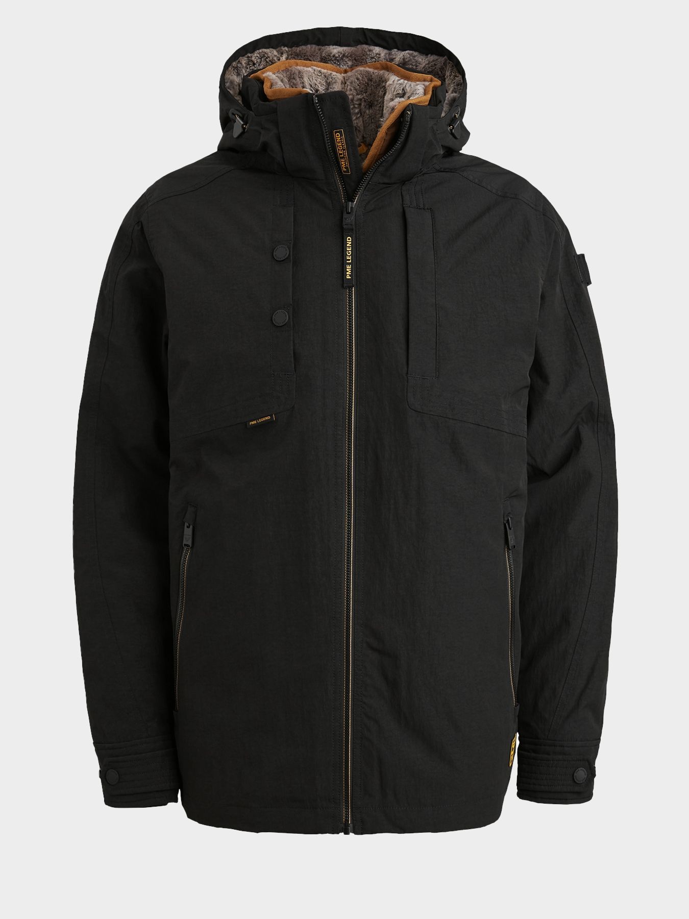 Pme Legend Semi long jacket SNOWPACK Micro ri Black 00112260-999
