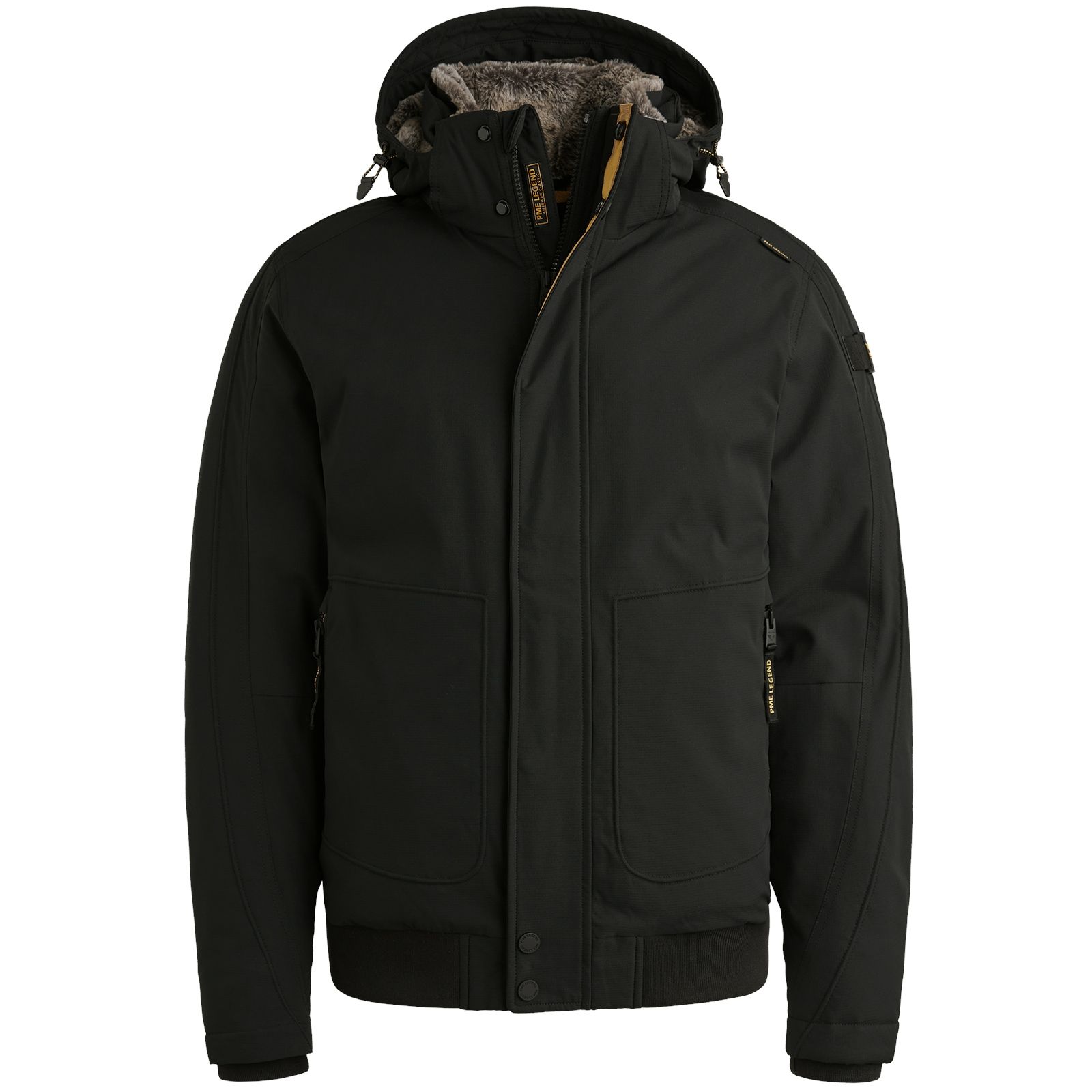 Pme Legend Flight jacket ICE STRIPER Ripper Jet Black 00112261-9067