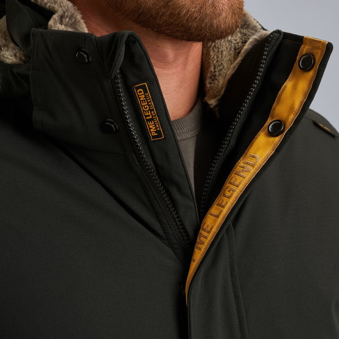 Pme Legend Flight jacket ICE STRIPER Ripper Jet Black 2900154576056