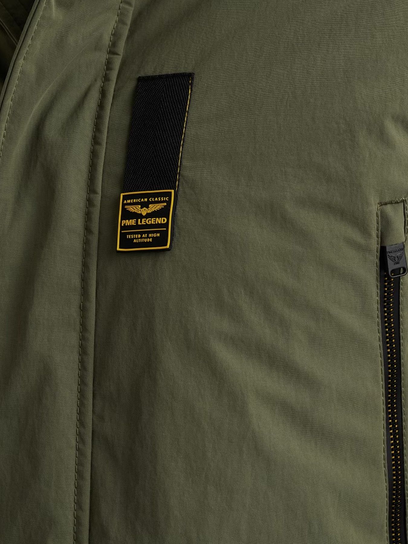 Pme Legend Long jacket ICE PILOT Coated Crunc Dusty Olive 2900154577015