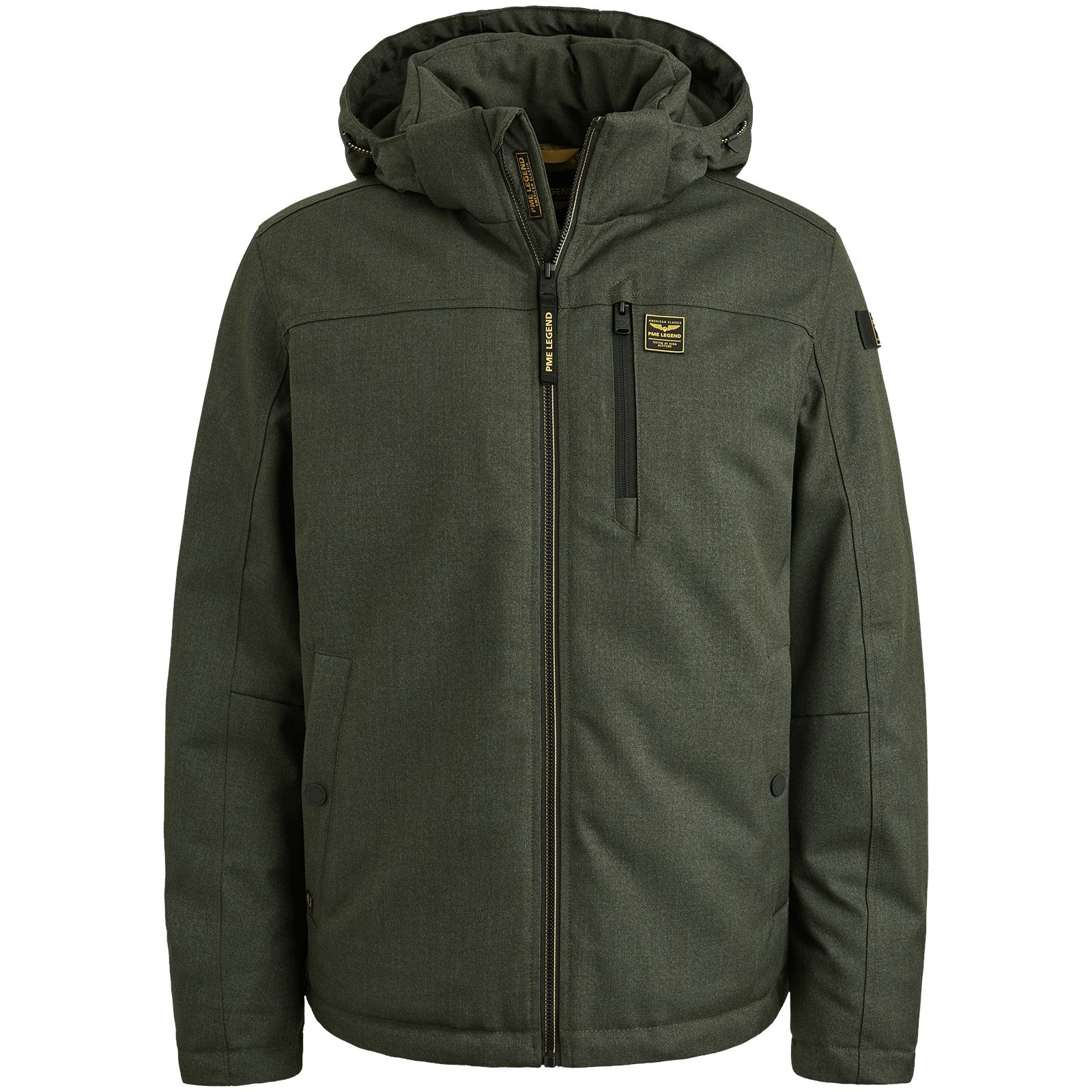 Pme Legend Semi long jacket STRATOR Melange T Climbing Ivy 00112263-6425
