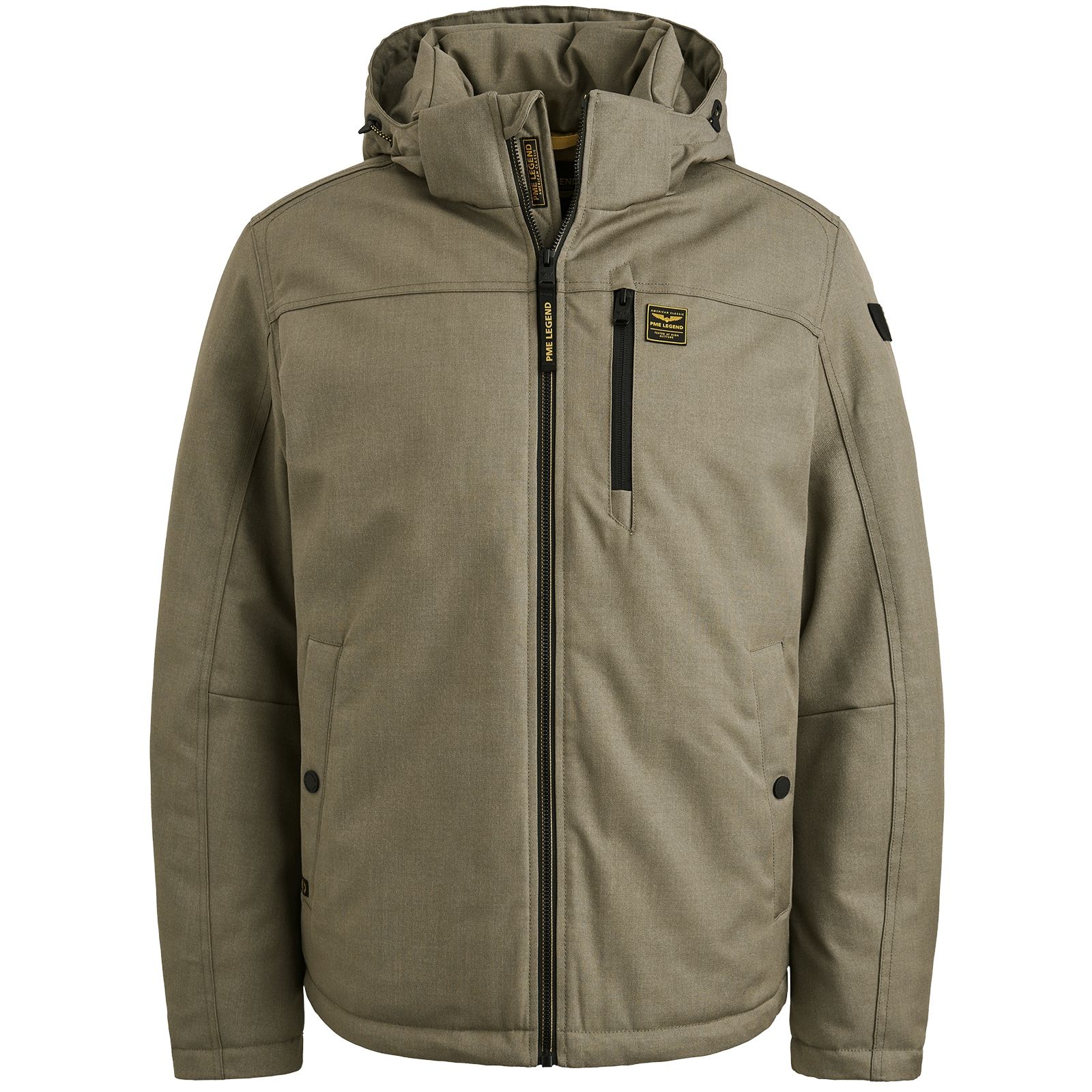 Pme Legend Semi long jacket STRATOR Melange T Seneca Rock 00112263-8011