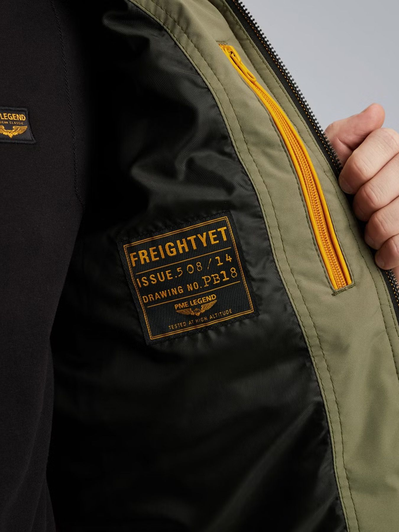 Pme Legend Short jacket FREIGHTYET Perfor Str Dusty Olive 2900154582033