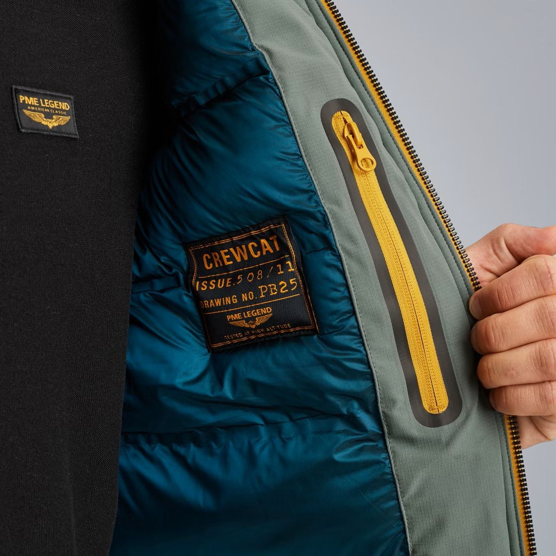 Pme Legend Semi long jacket CREWCAT Ripper Balsam Green 2900154586017