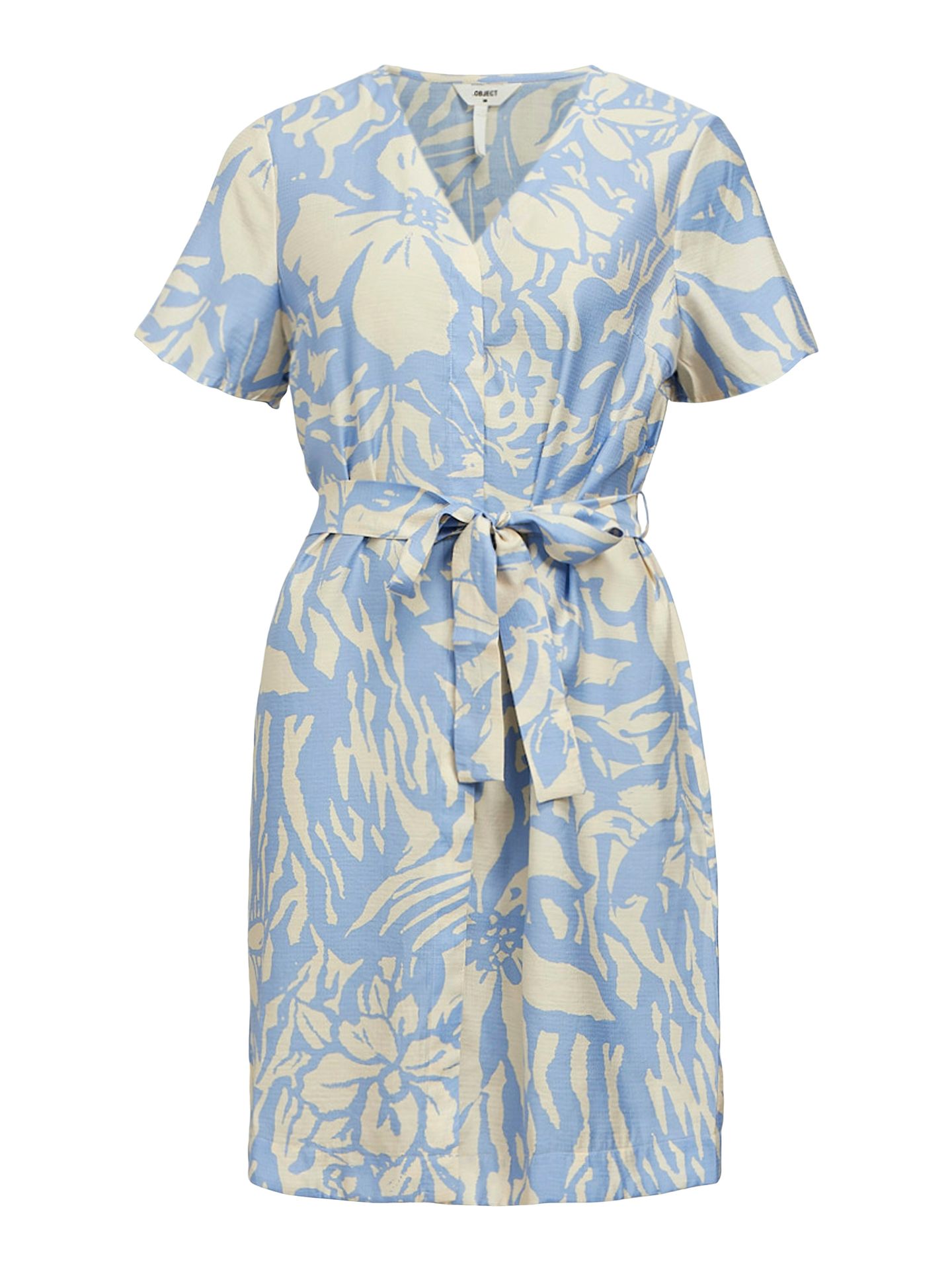 OBJKARINA S/S RE SHORT DRESS NOOS