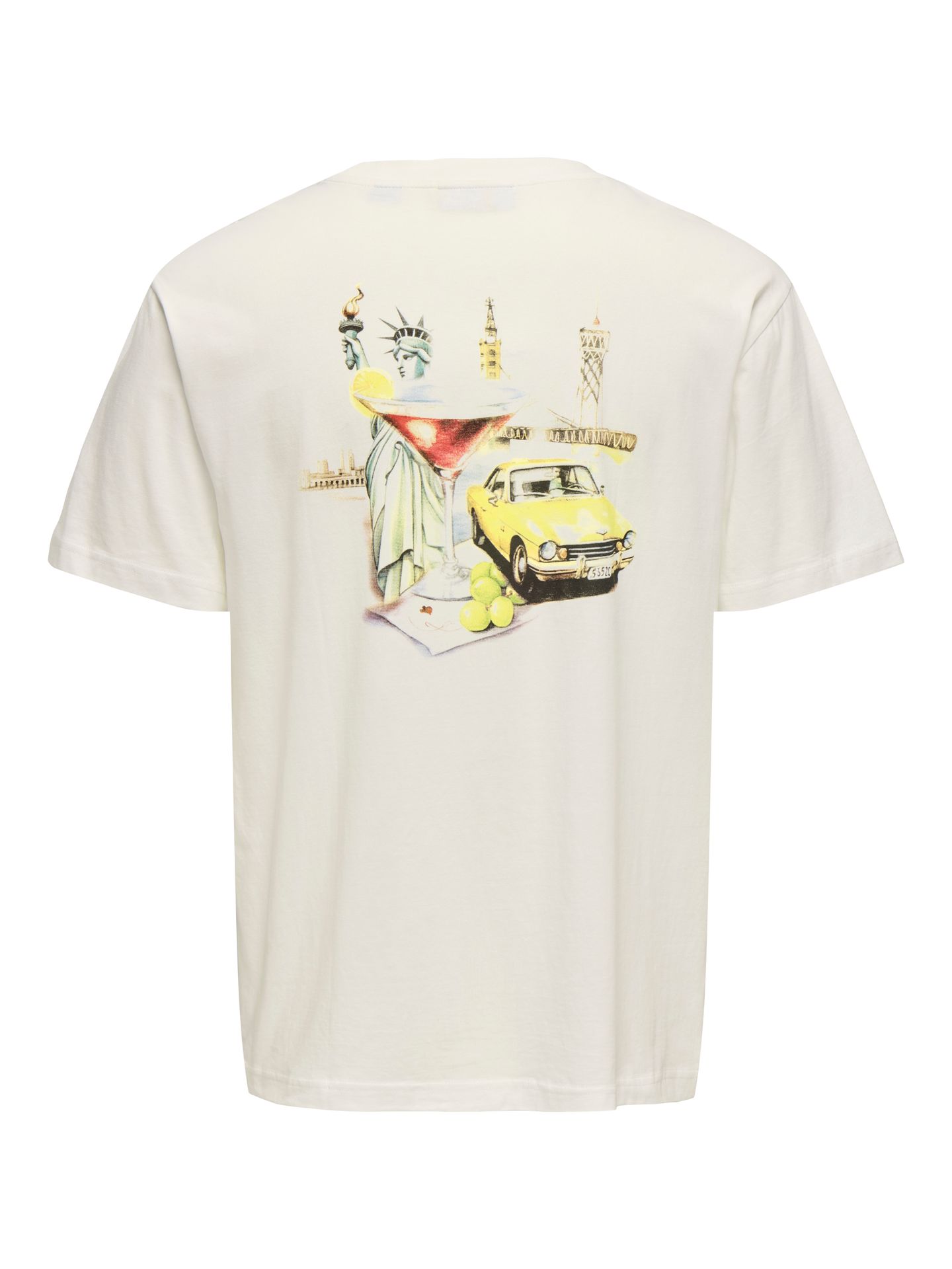 Only & Sons ONSVISTA RLX SS TEE Cloud Dancer/LOCALS 2900154614017