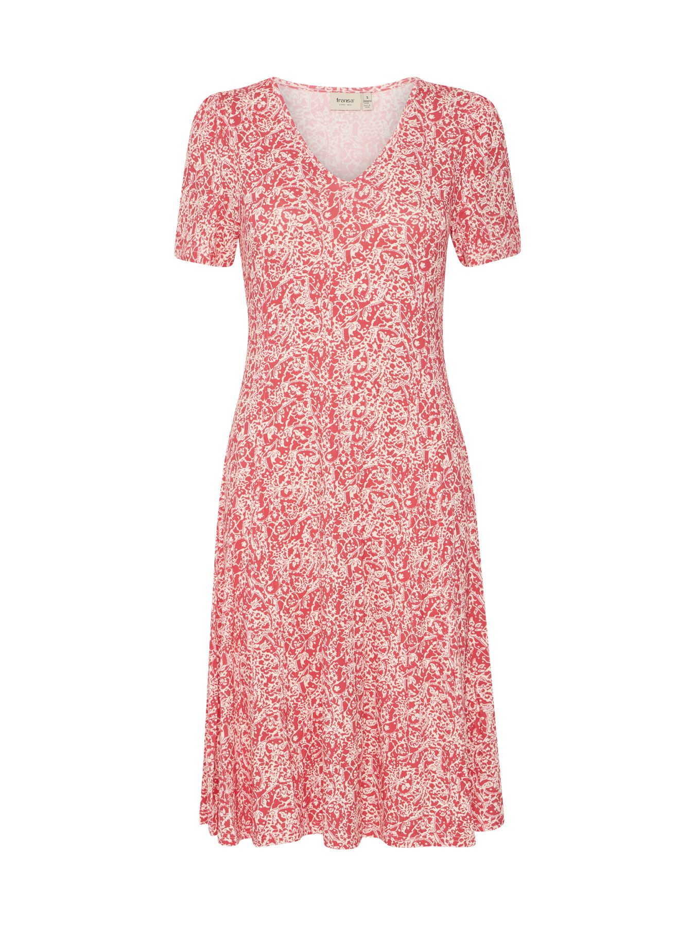 Fransa FRFEDOT 1 Dress Teaberry mix 2900154667037