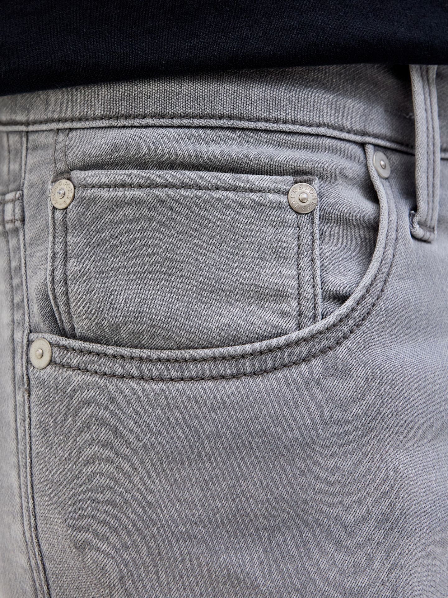 Jack & Jones JJIRICK JJICON I.K. SHORTS GE 063 S Grey Denim 2900154677050