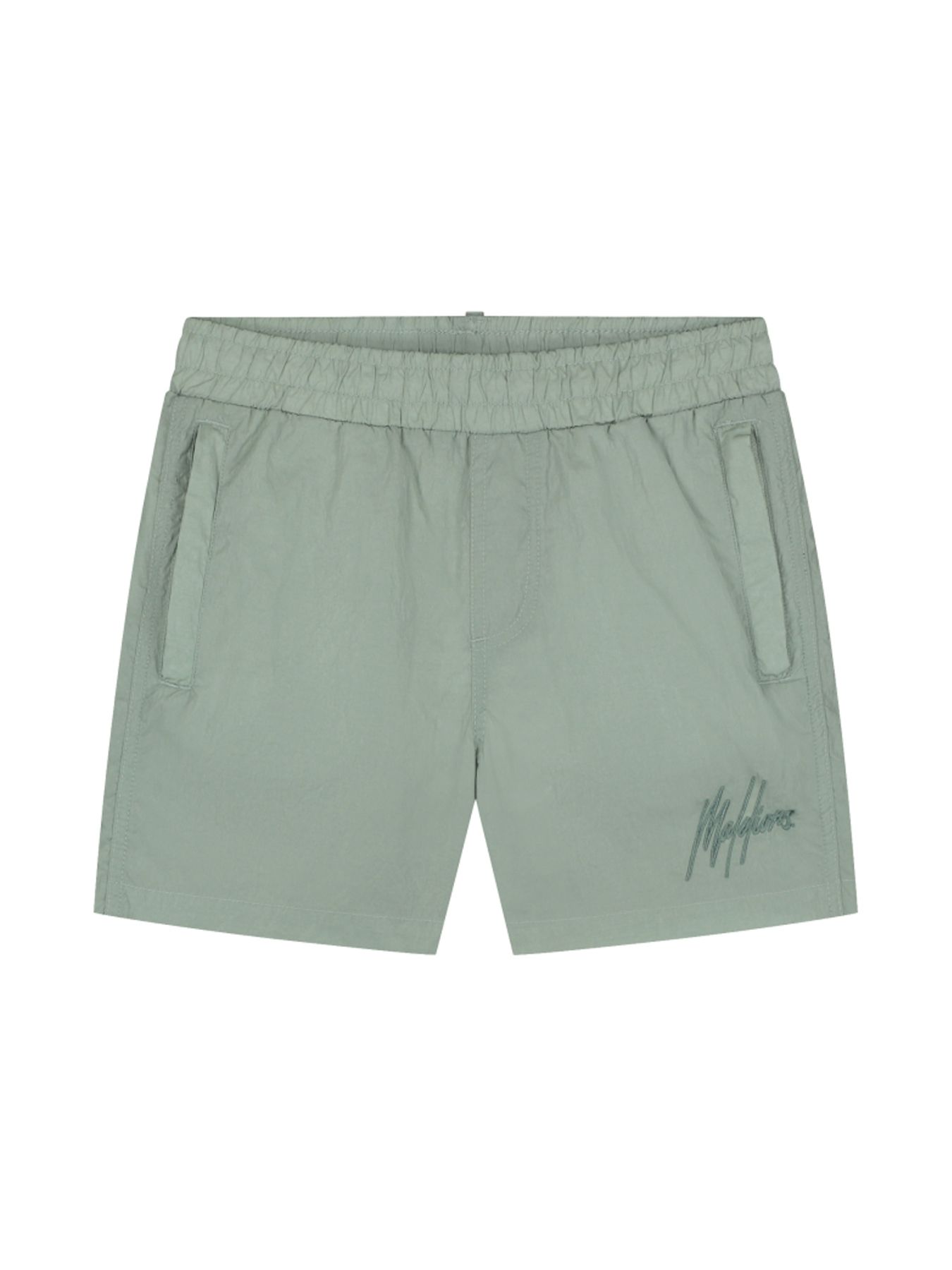 Malelions Junior Crinkle swim shorts 436 Agave Green 00112316-436AGAVEGREEN