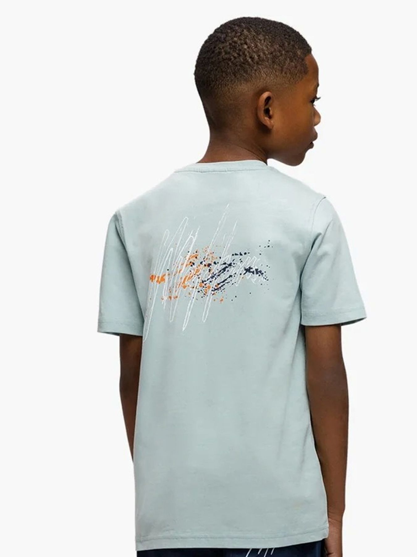 Malelions Junior splash t-shirt 558 Sky Blue 2900154691018