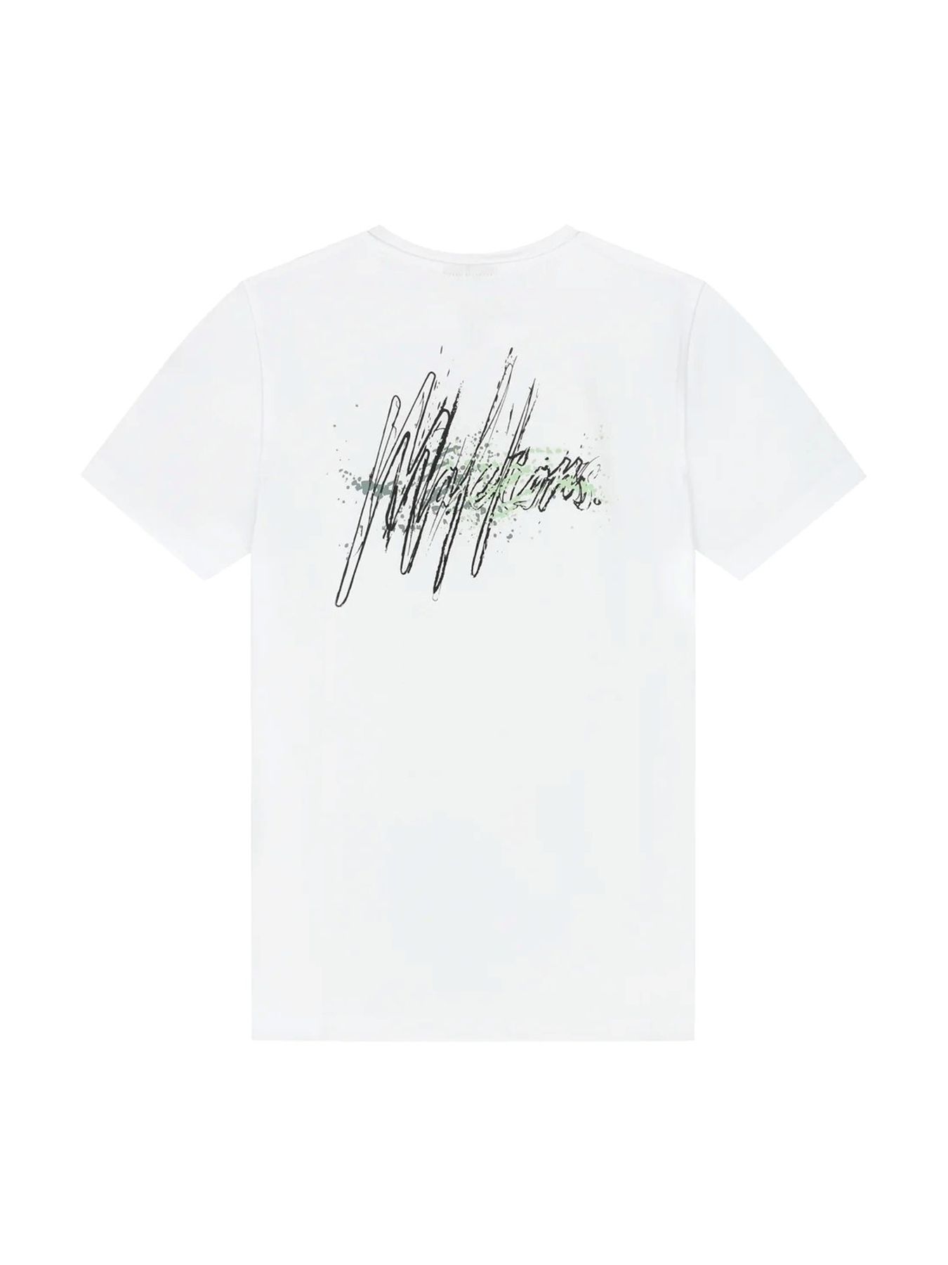 Malelions Junior splash t-shirt White 2900154690011