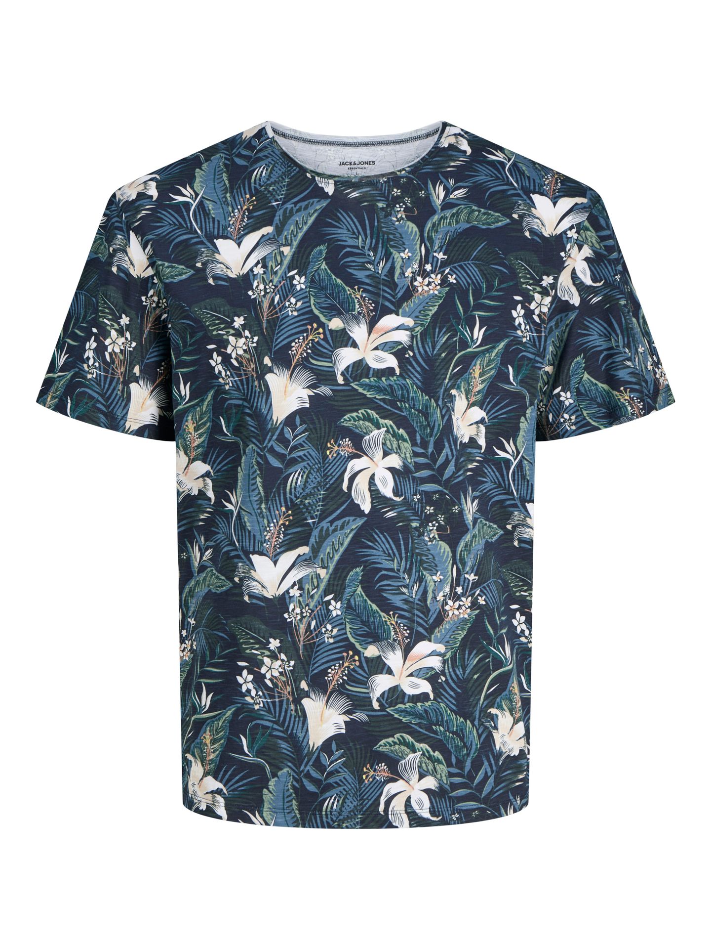 Jack & Jones JJEBRYAN AOP TEE S/S O-NECK SN Sky Captain 2900154704039