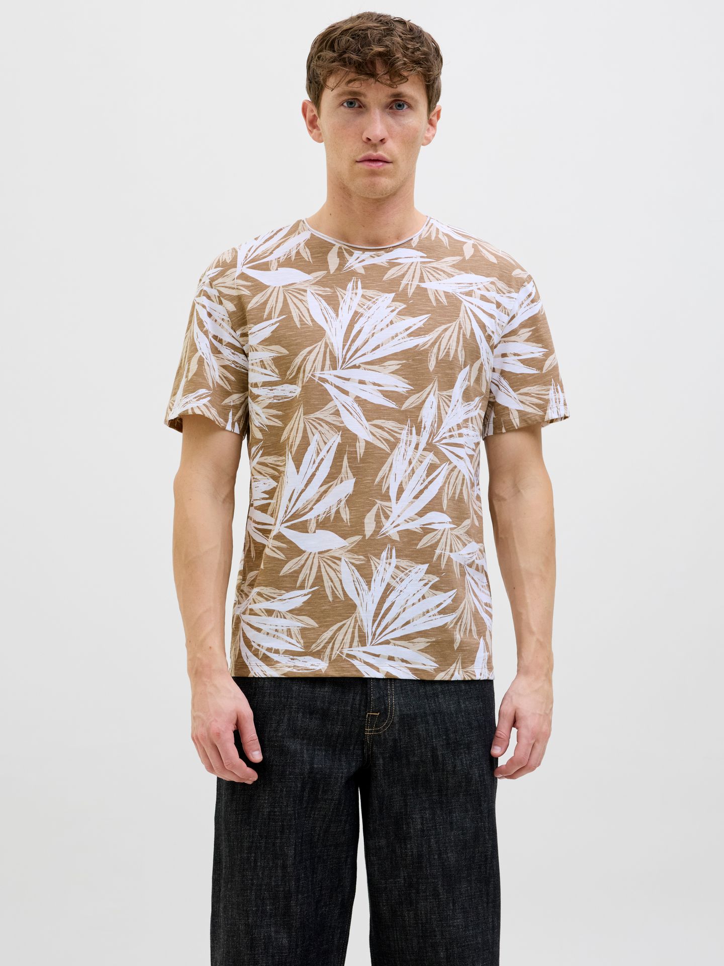 JJEBRYAN AOP TEE S/S O-NECK SN