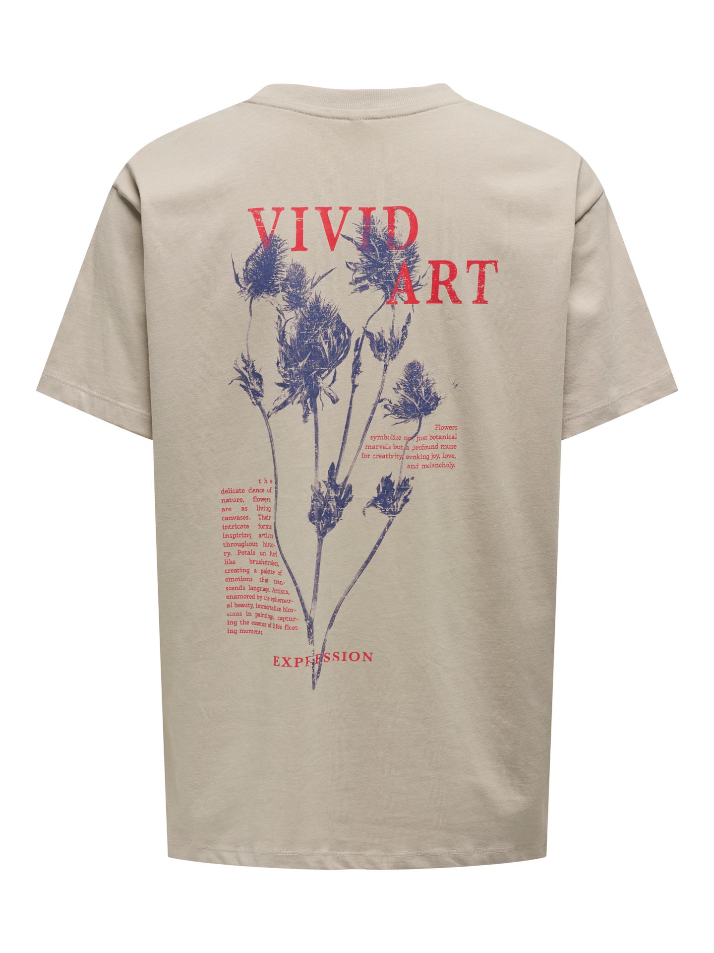 Only ONLPOPPY LIFE S/S FLOWER TOP BOX JR String/Art 2900154703049