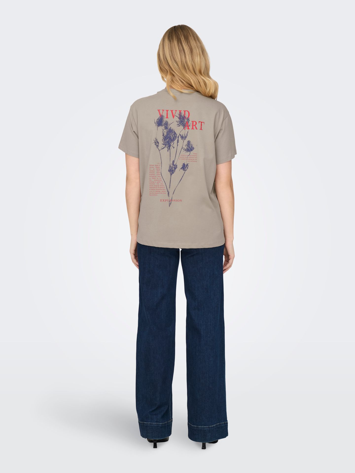 Only ONLPOPPY LIFE S/S FLOWER TOP BOX JR String/Art 2900154703049