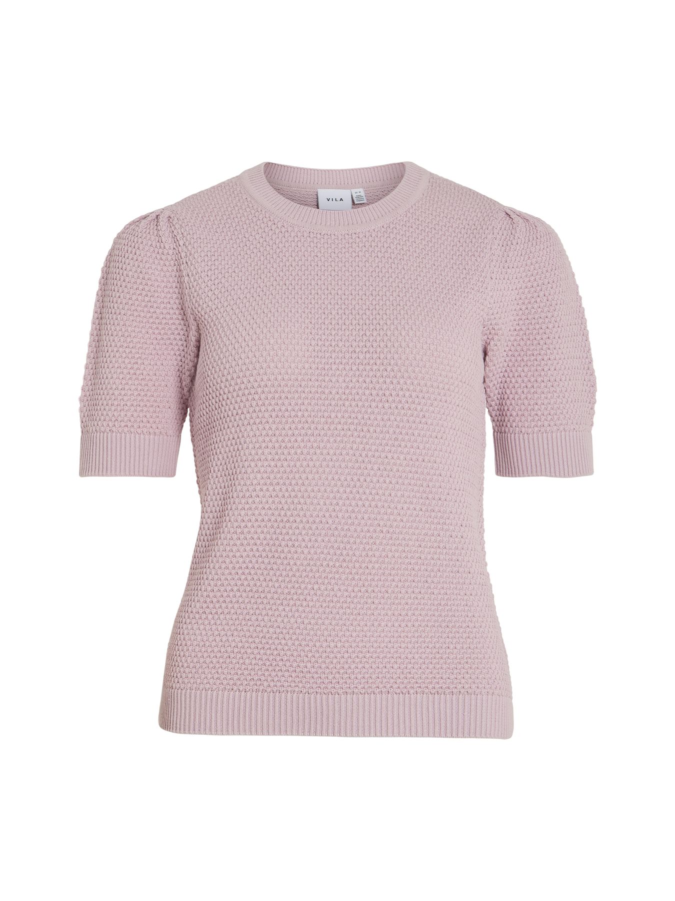 vila VIDALO O-NECK S/S KNIT TOP - NOOS Winsome Orchid 2900154716018 vila VIDALO O-NECK S/S KNIT TOP - NOOS Winsome Orchid 2900154716018