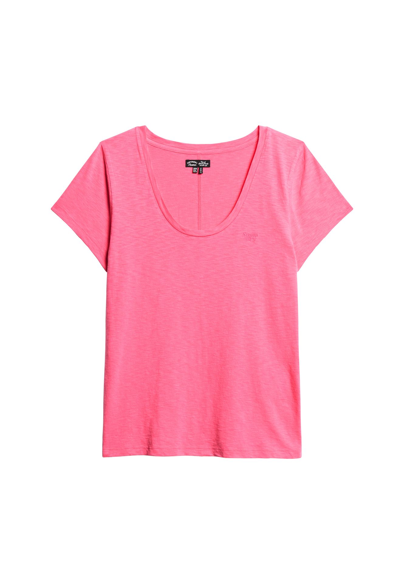 Superdry Scoop neck tee Azalea 2900154733060