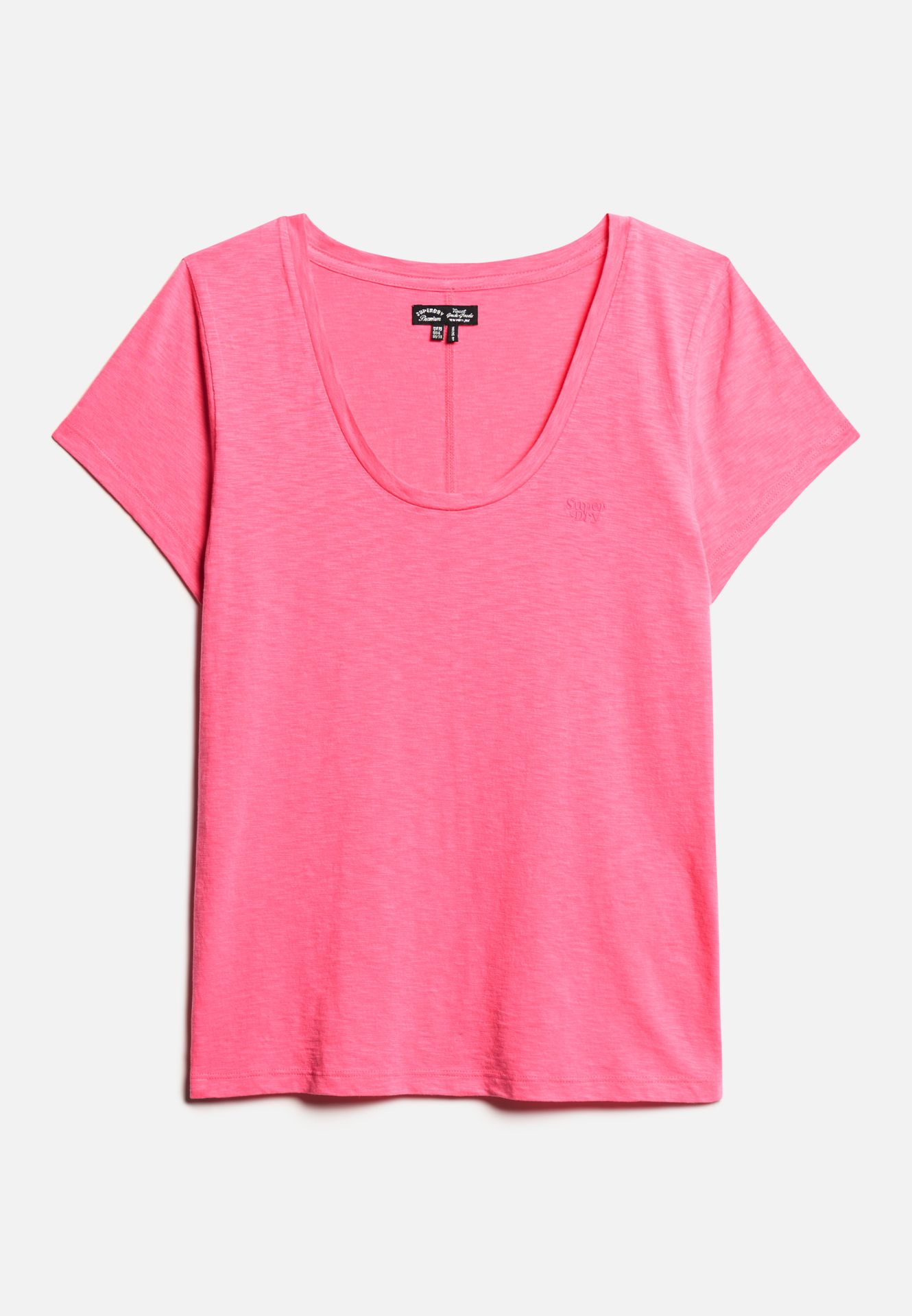Superdry Scoop neck tee Azalea 2900154733039