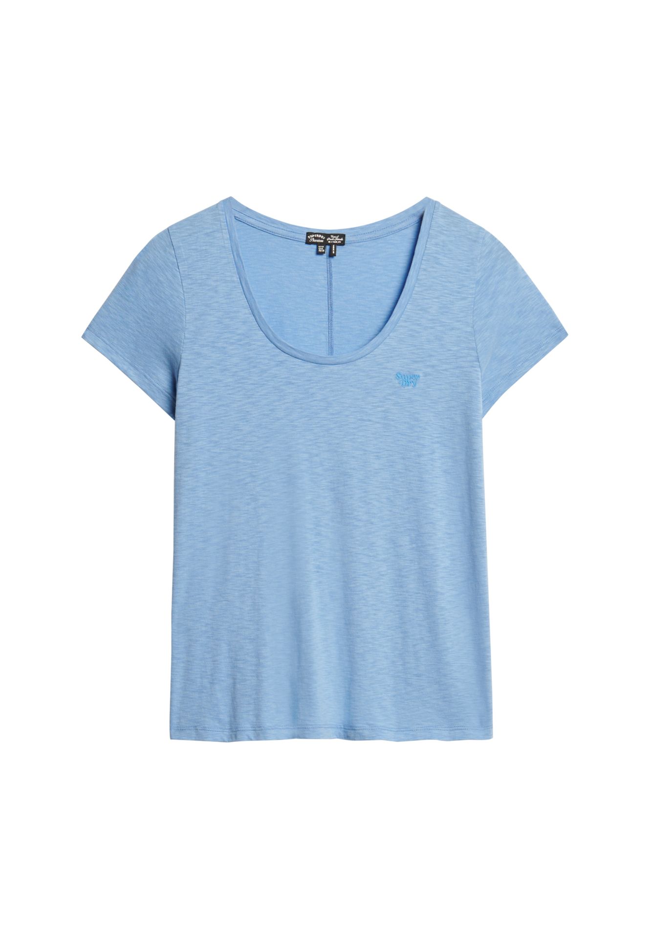 Superdry Scoop neck tee Blue bell 2900154734074