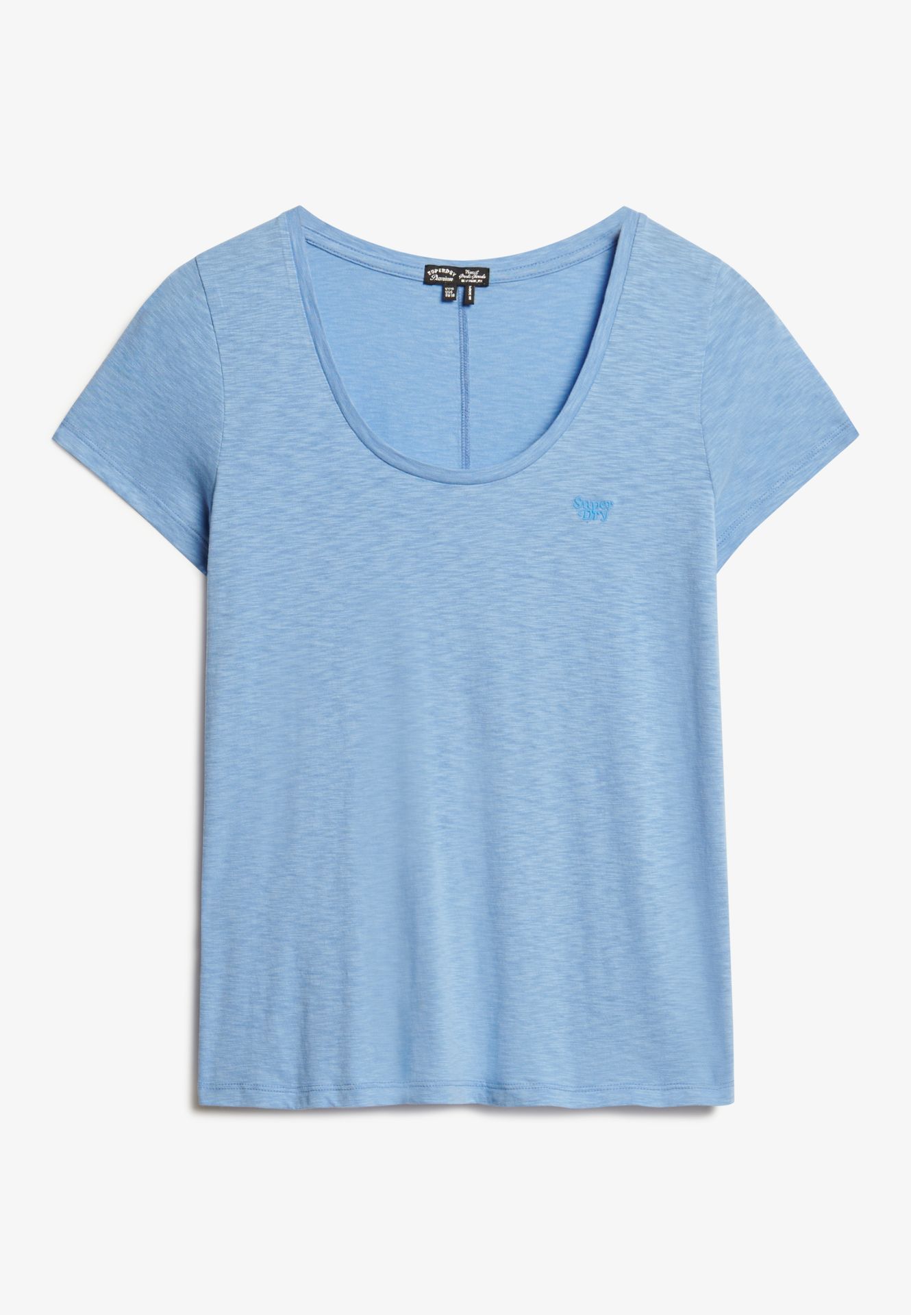 Superdry Scoop neck tee Blue bell 2900154734074