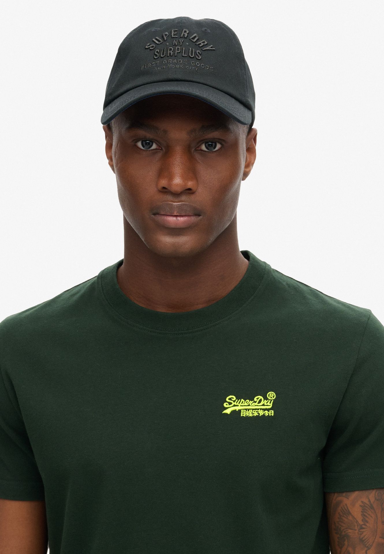 Superdry Essential logo emb tee Forest 2900154743083