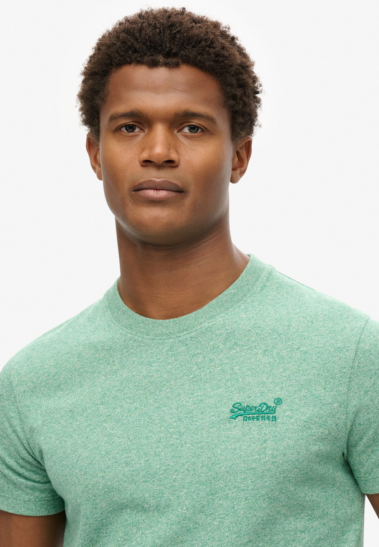Superdry Essential logo emb tee BRIGHT GREEN 2900155933094 Superdry Essential logo emb tee BRIGHT GREEN 2900155933094