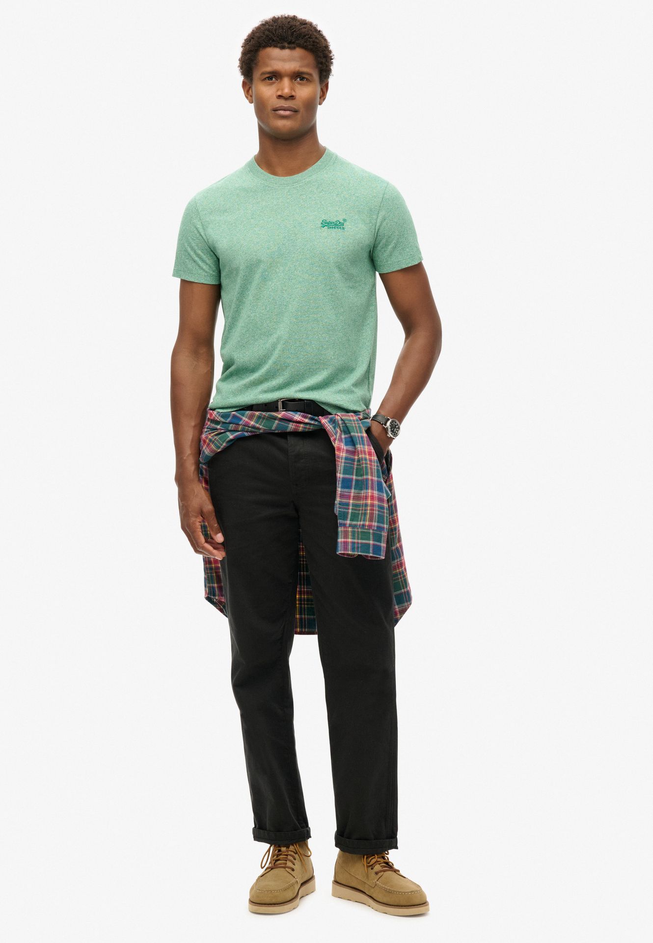 Superdry Essential logo emb tee BRIGHT GREEN 2900155933094 Superdry Essential logo emb tee BRIGHT GREEN 2900155933094