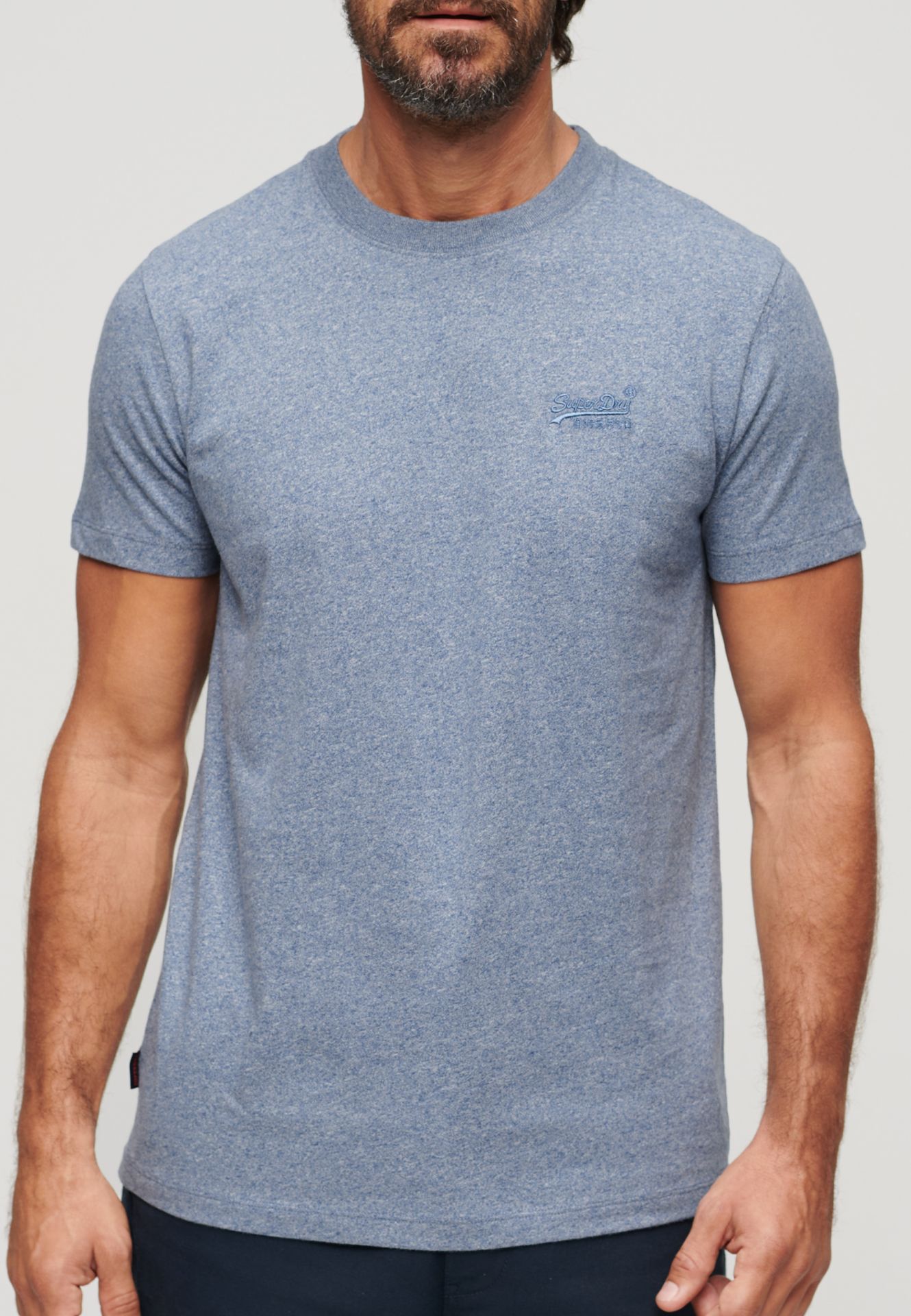 Superdry Essential logo emb tee Bay Blue 2900154739086 Superdry Essential logo emb tee Bay Blue 2900154739086