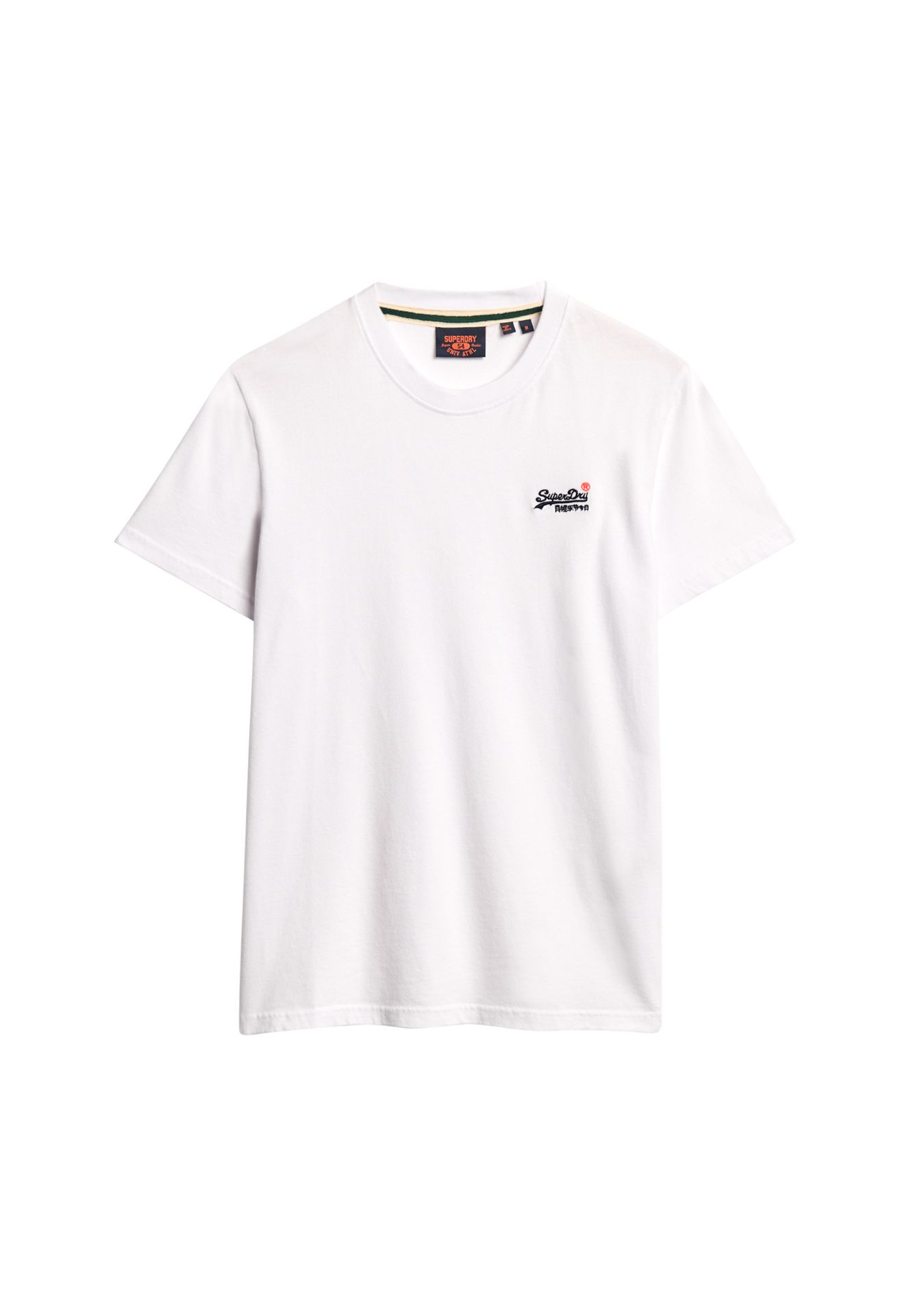 Superdry Essential contrast emb tee White 2900154744080 Superdry Essential contrast emb tee White 2900154744080
