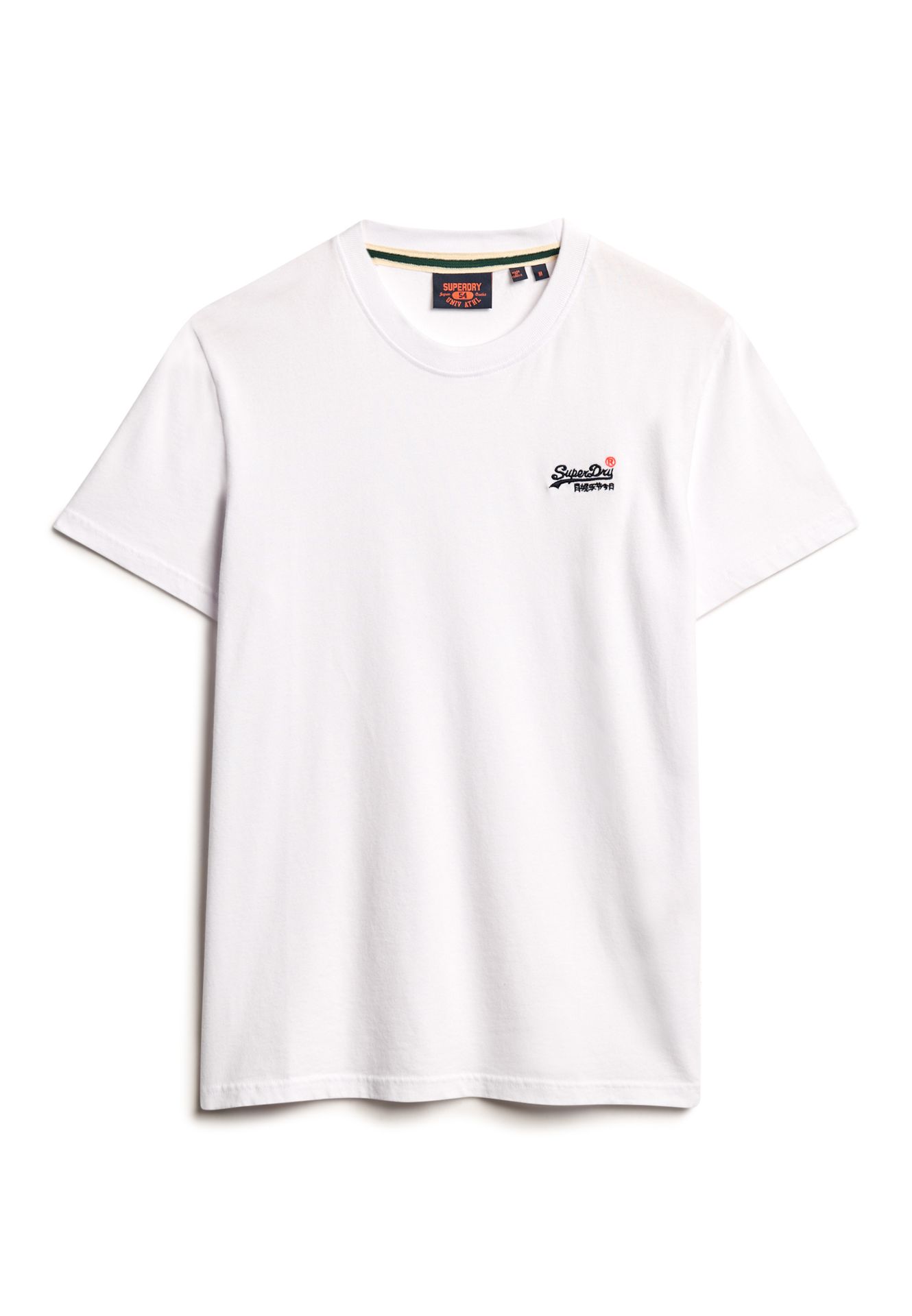 Superdry Essential contrast emb tee White 2900154744080 Superdry Essential contrast emb tee White 2900154744080