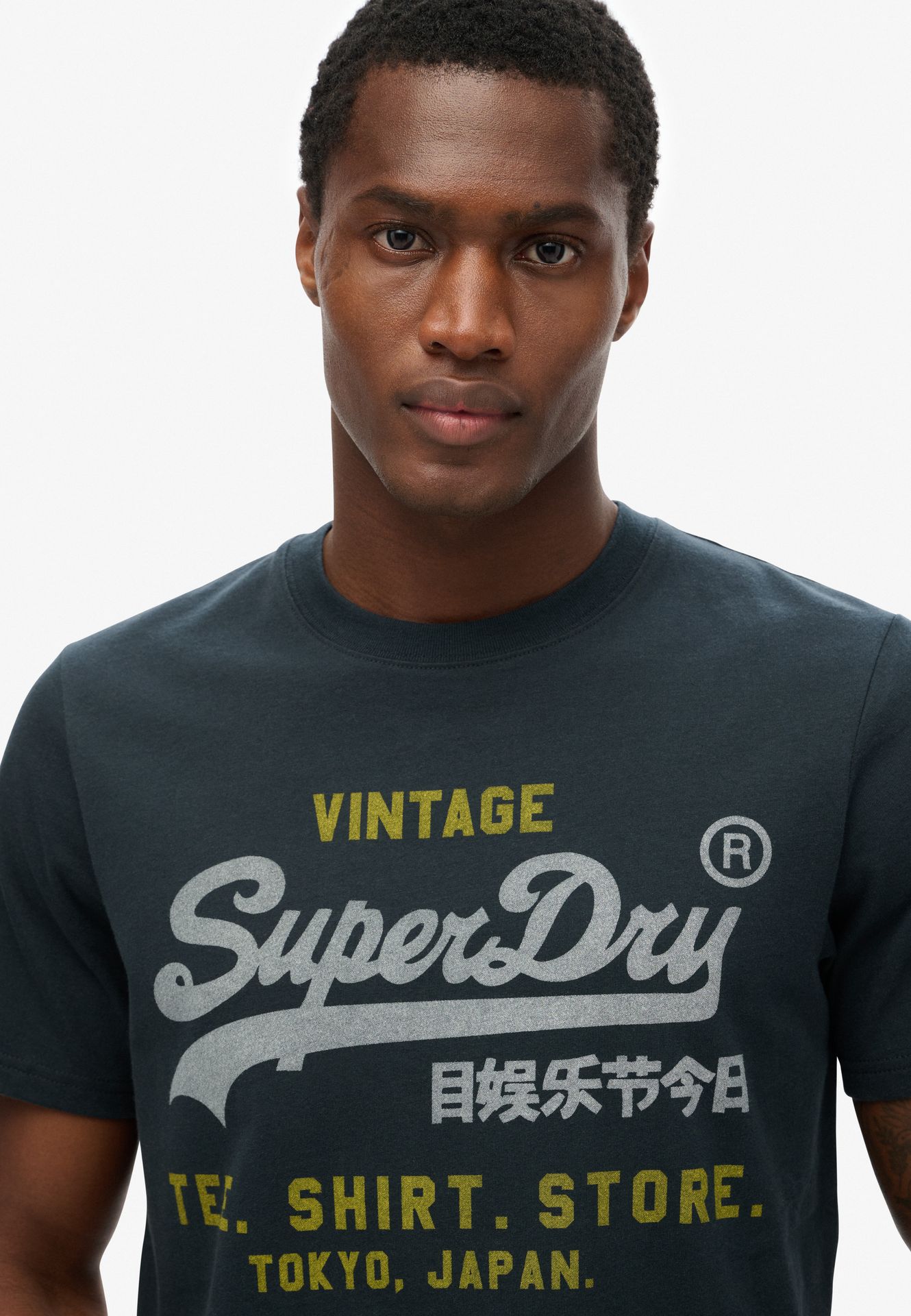 Superdry Vl Heritage relaxed tee Eclipse 2900154750067