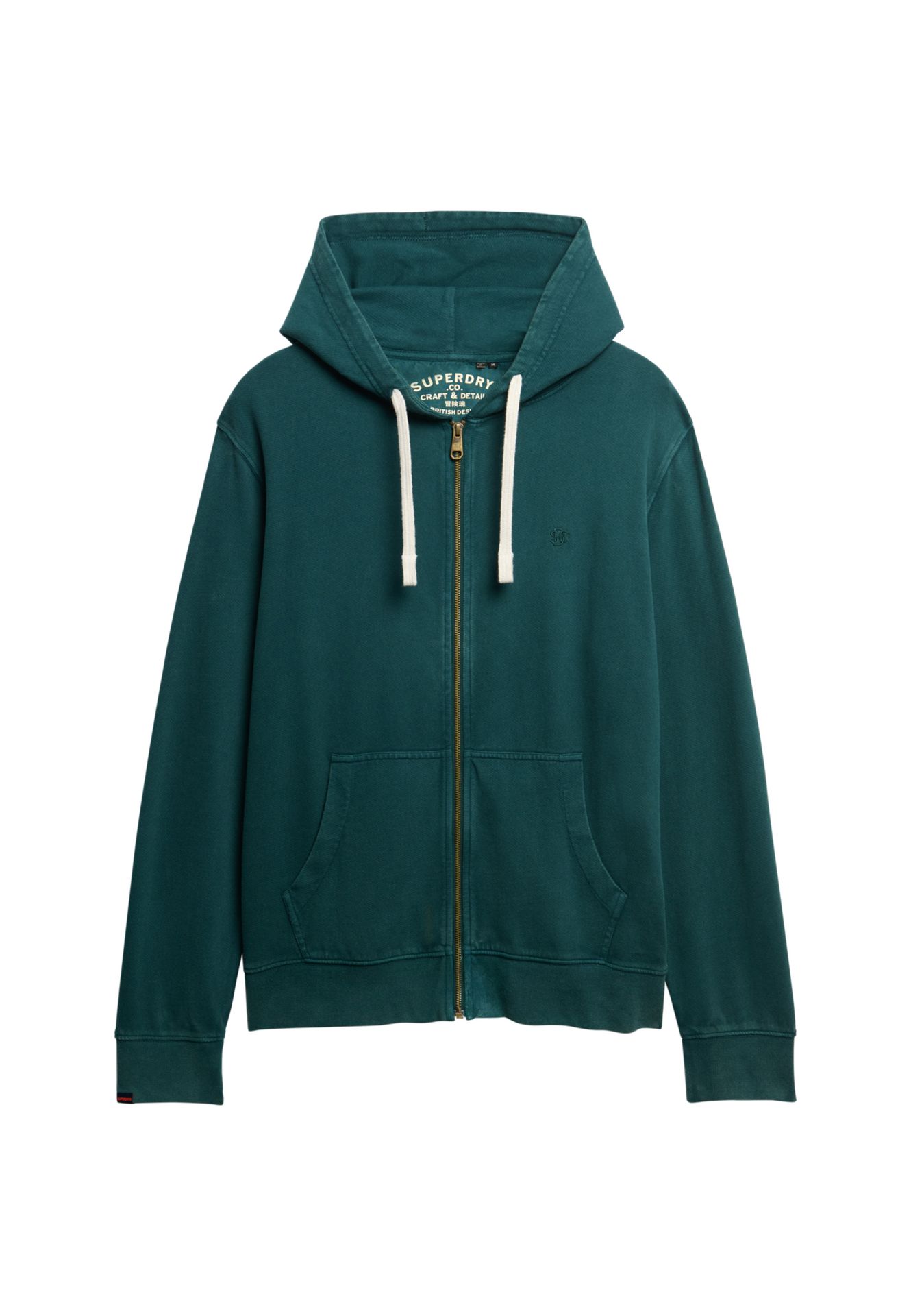 Superdry Classic essential ziphood Dark Pine 2900154755048