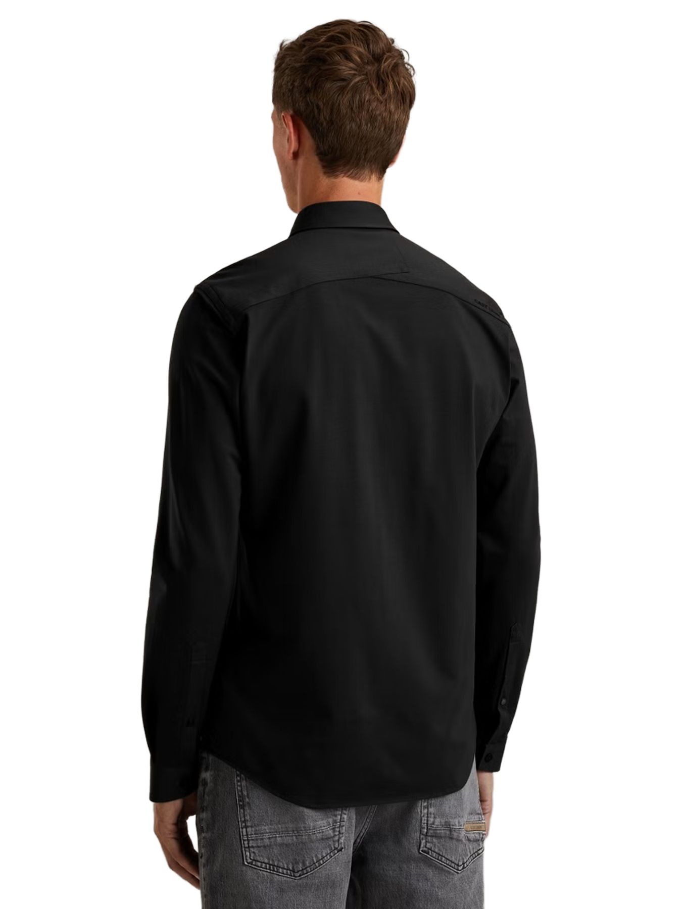 Cast Iron LONG SLEEVE SHIRT Twill Jersey 2 t Black 2900154771017