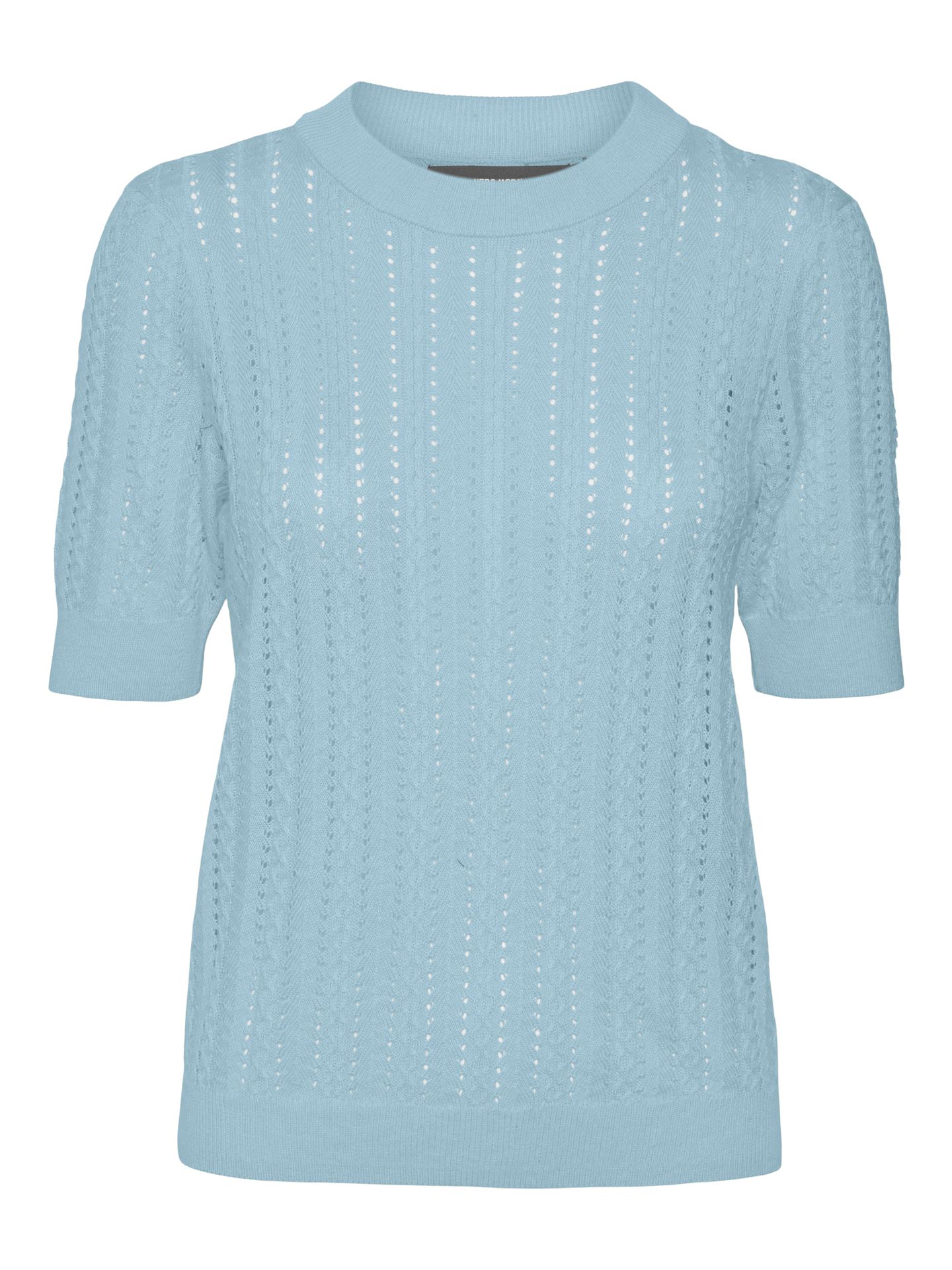 Vero Moda VMMORENA 2/4 O-NECK PULLOVER GA BOO Airy Blue 2900154777026