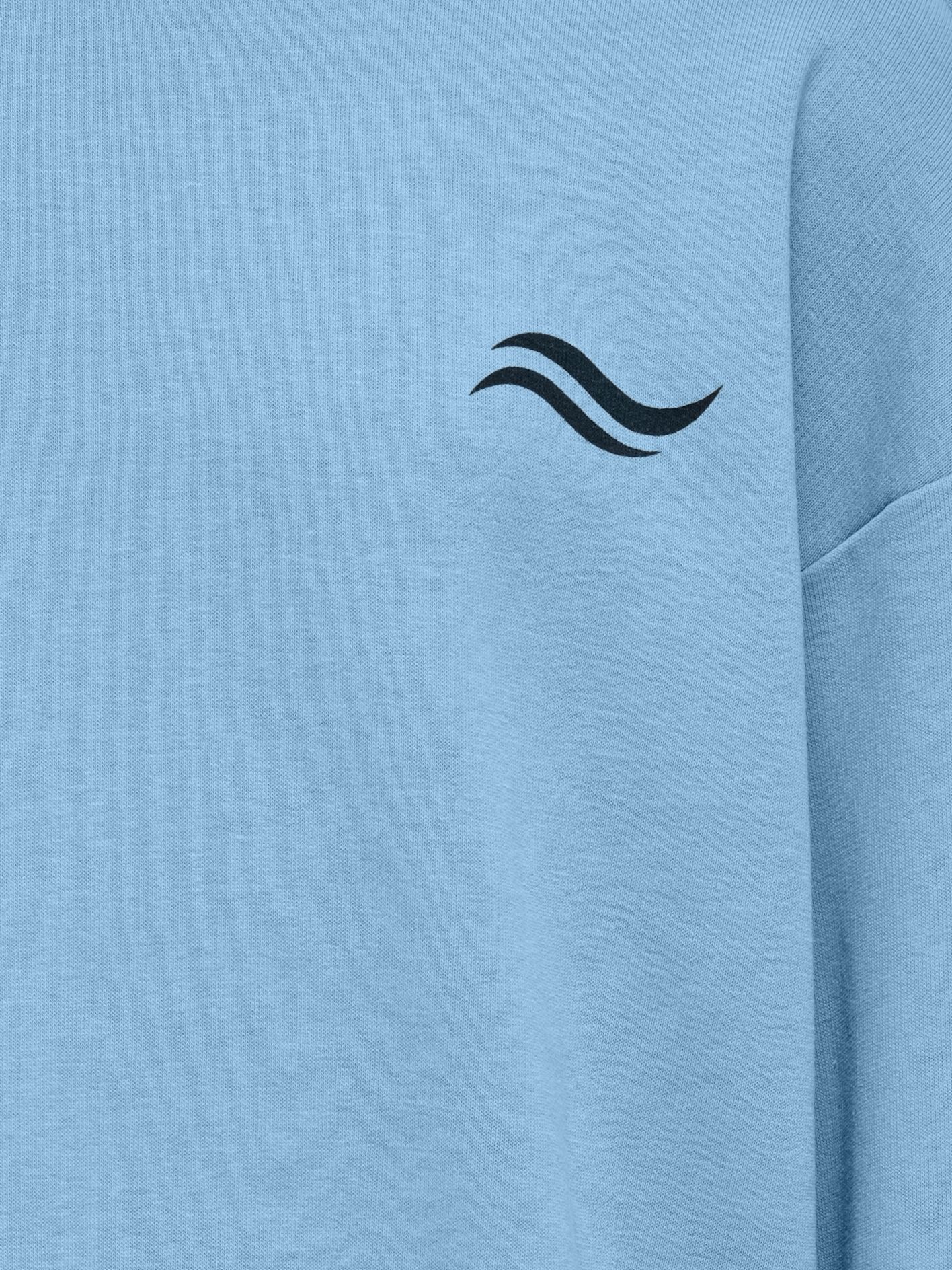 Only & Sons OSJBENJAMIN LIFE LOOSE LS O-NECK UB Powder Blue/Print Ride 2900154785038