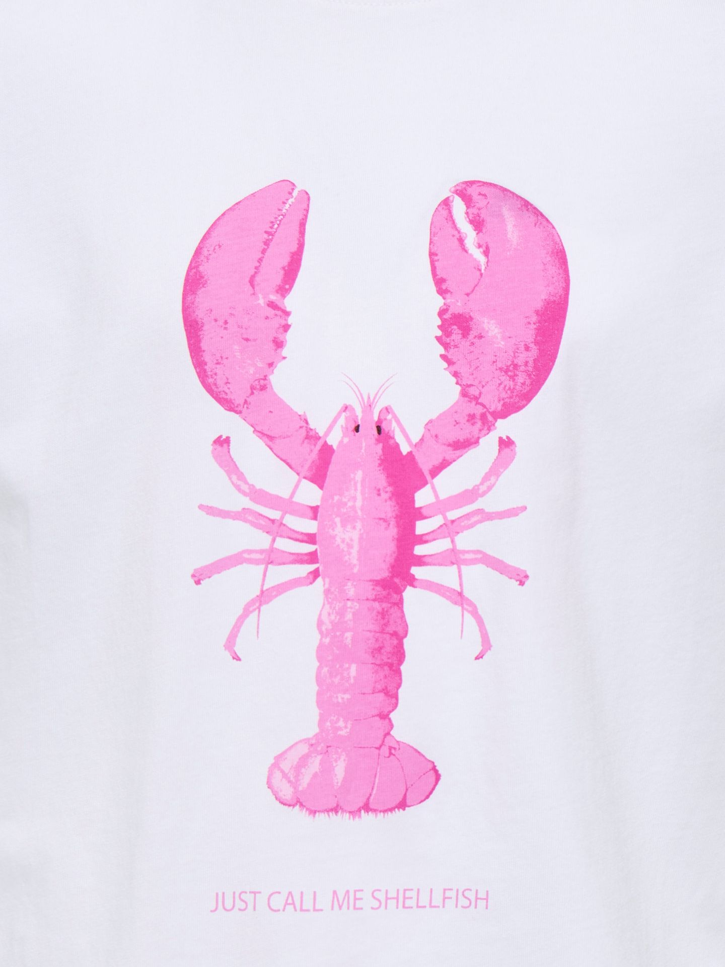 Only KOGKELLY LIFE S/S SHORT PRINT TOP C Bright White/HEART 2900154812024