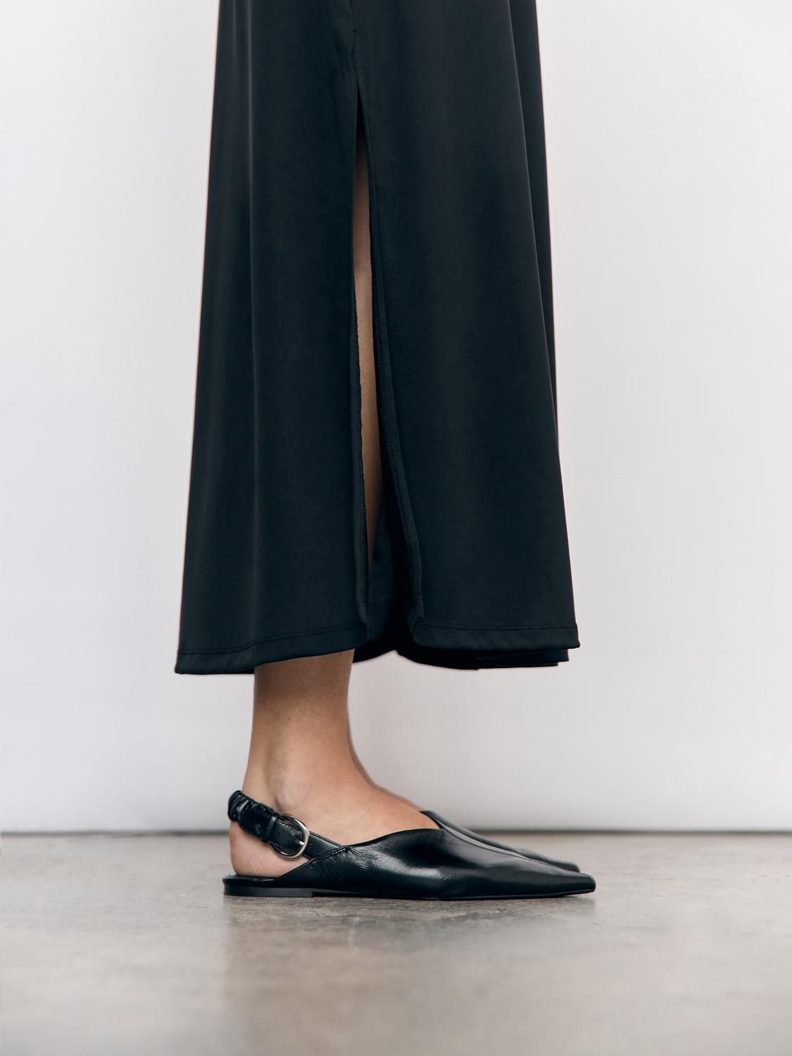 Object OBJANNIE MW LO LONG SKIRT DIV Black 2900154813038