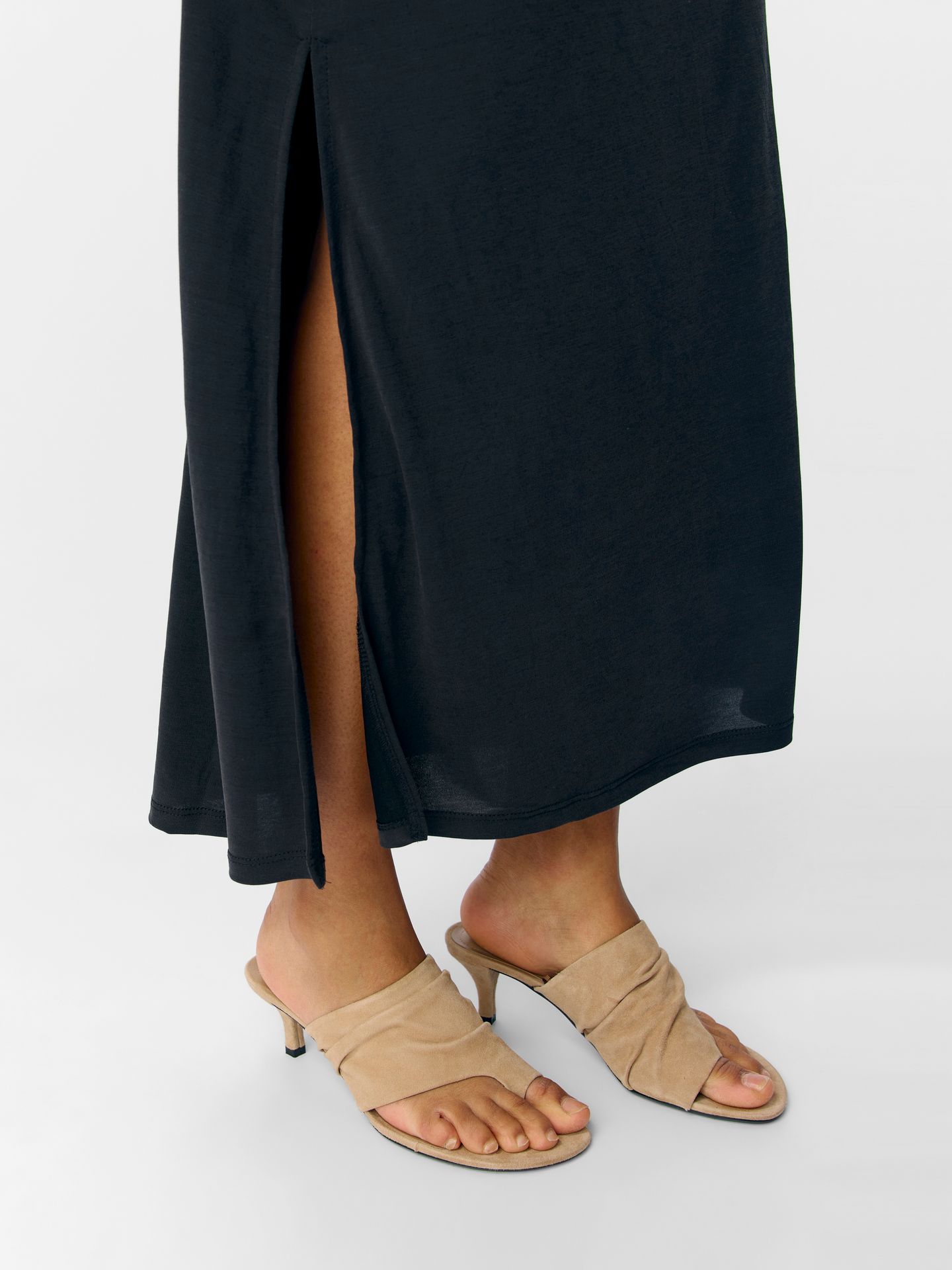 Object OBJANNIE MW LO LONG SKIRT DIV Black 2900154813038