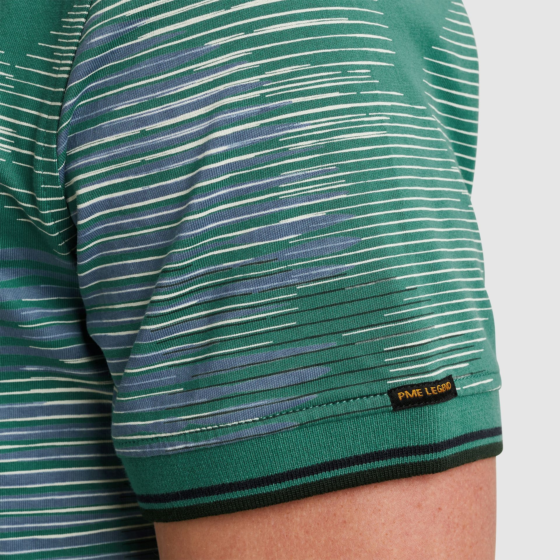 Pme Legend Short sleeve polo single jersey ao Deep Jungle 2900154815018