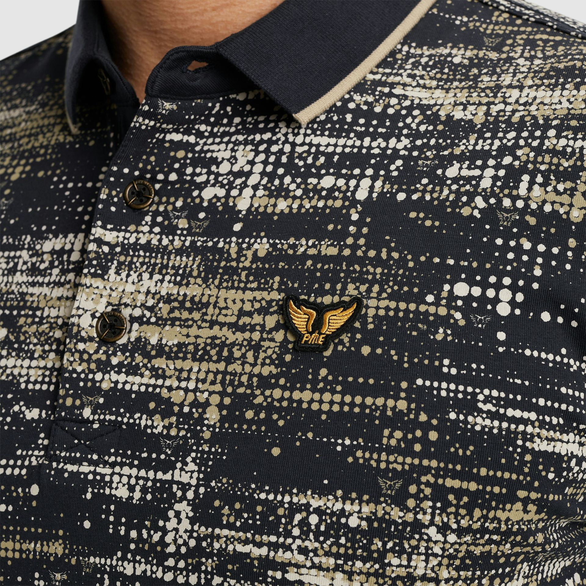 Pme Legend Short sleeve polo single jersey ao Salute 2900154818033