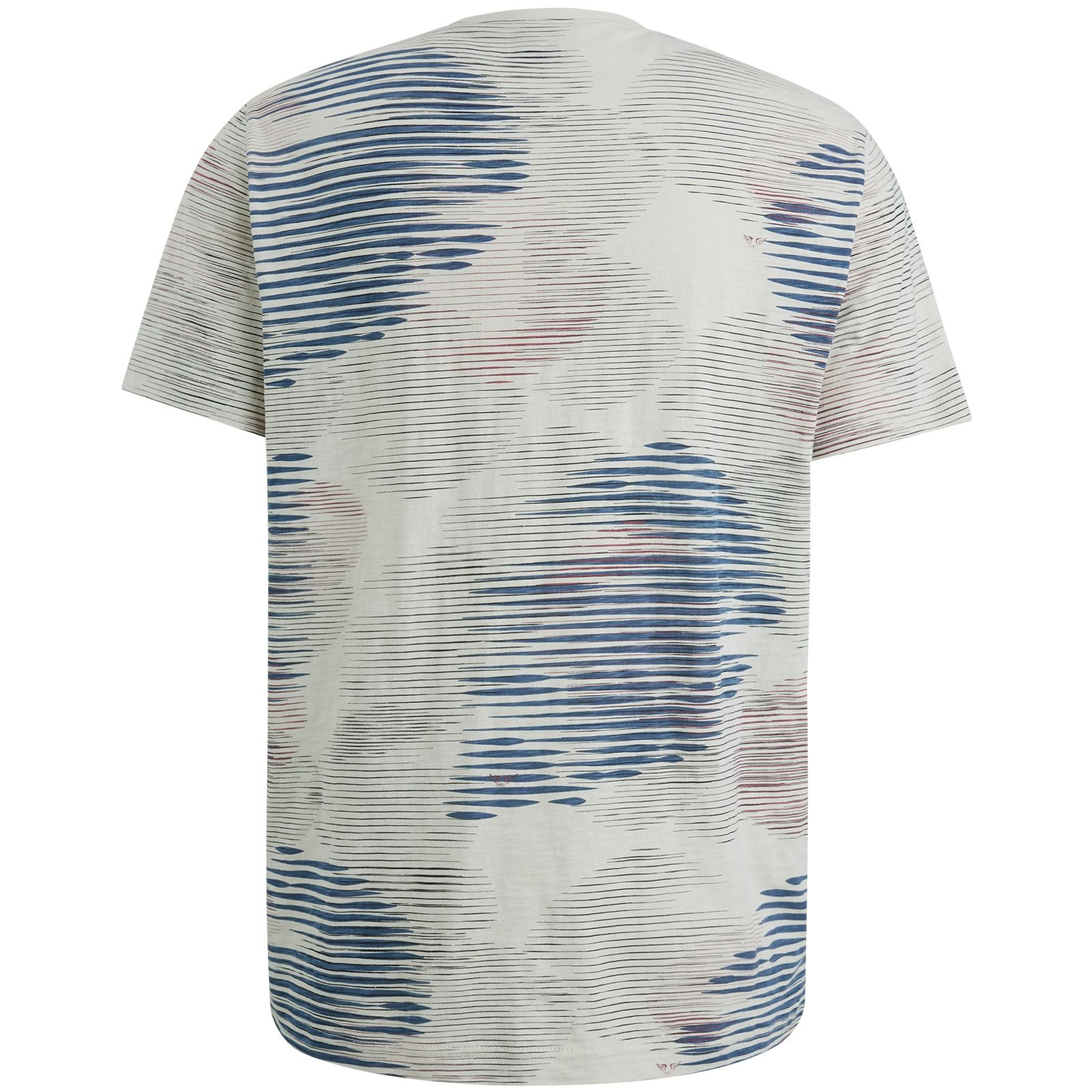 Pme Legend Short sleeve r-neck slub jersey ao Bone White 2900154825048