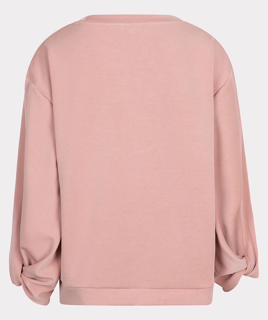 Esqualo Sweater oversized modal 525 chalk pink 2900154839069