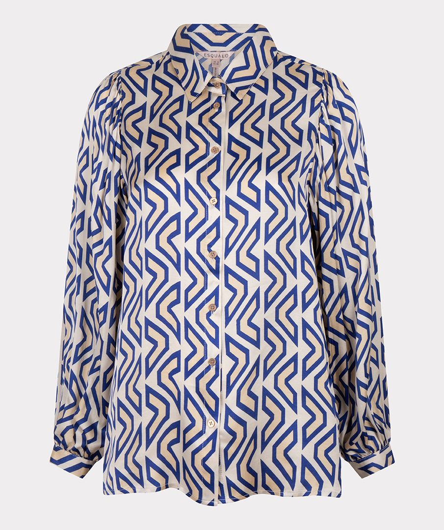 Esqualo Blouse basic Utopia Graphic 999 print 2900154846142