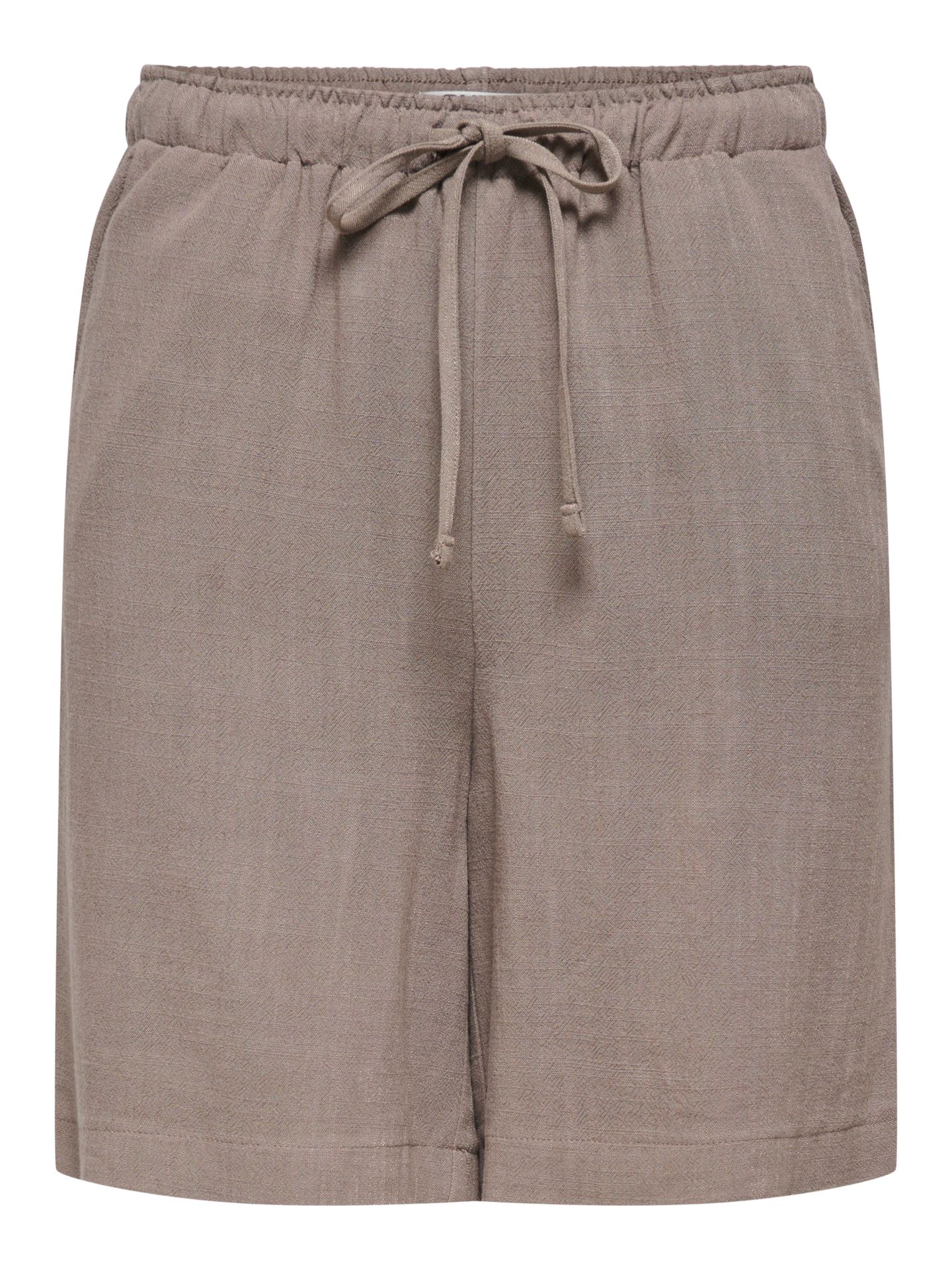 Only ONLSIESTA MW PULL-UP LIN BL SHORTS Walnut 00112396-EKA26011400000945