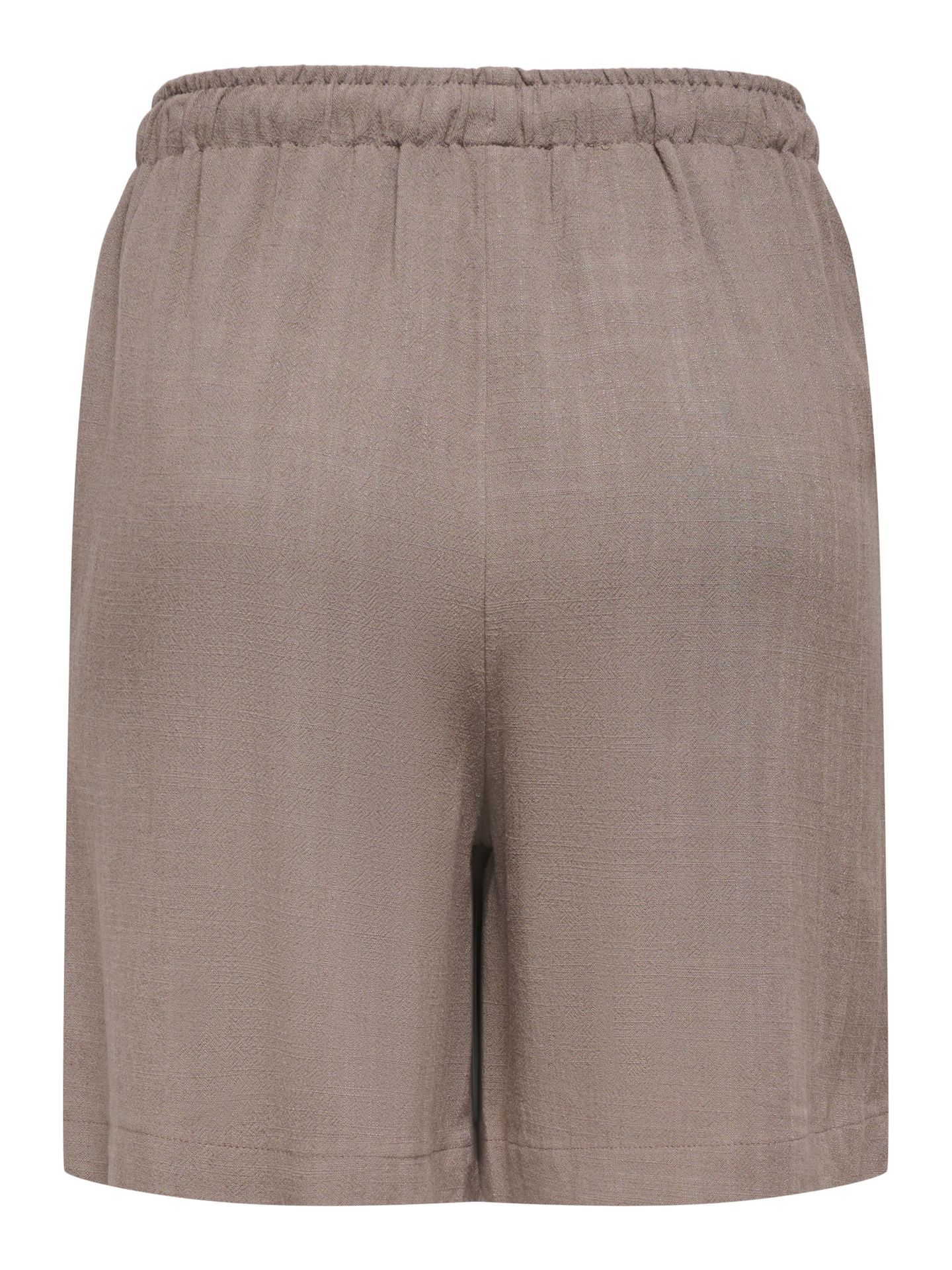 Only ONLSIESTA MW PULL-UP LIN BL SHORTS Walnut 2900166153016