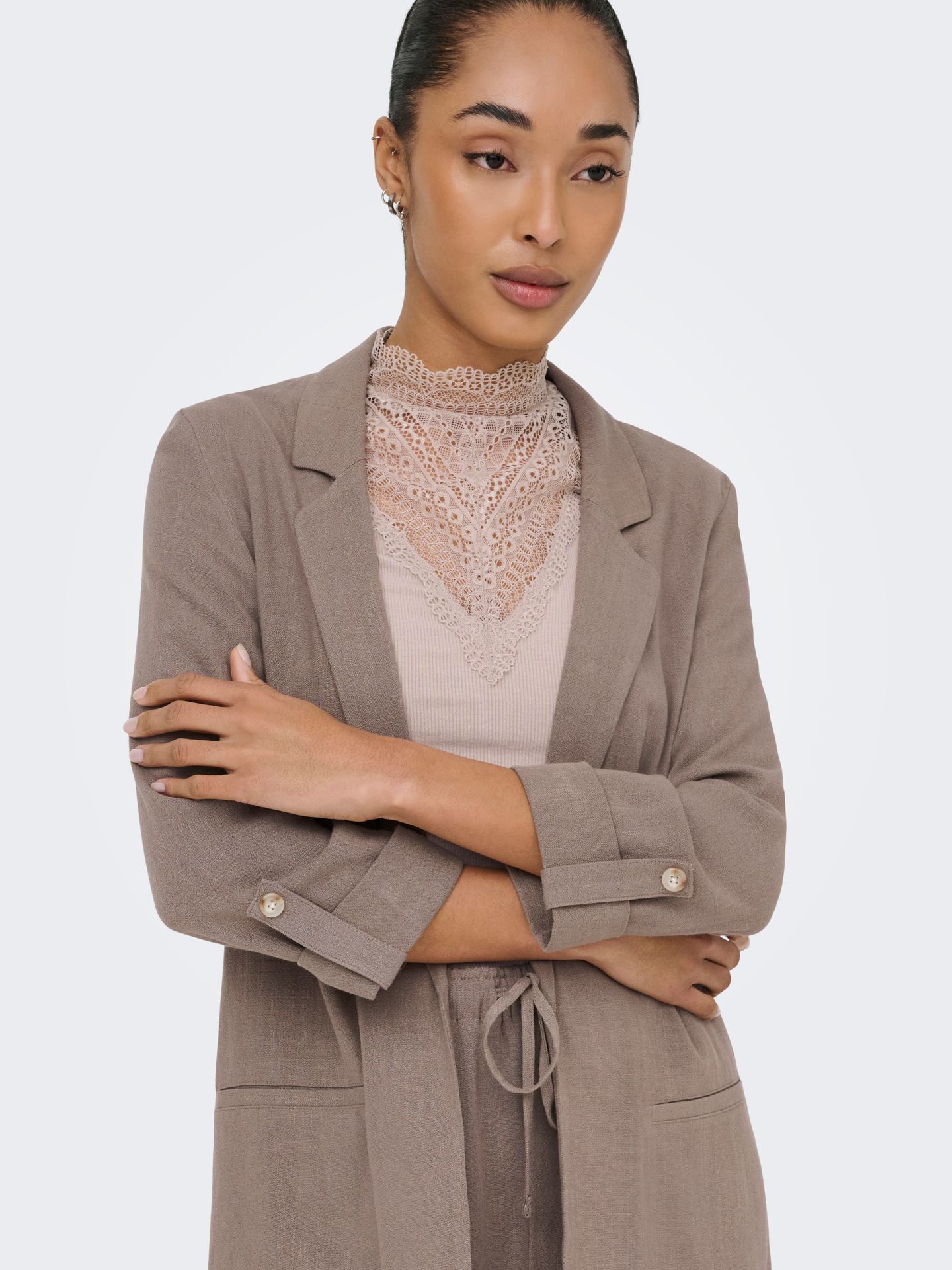 Only ONLSIESTA 3/4 OPEN LIN BL BLAZE TLR Walnut 2900165091036